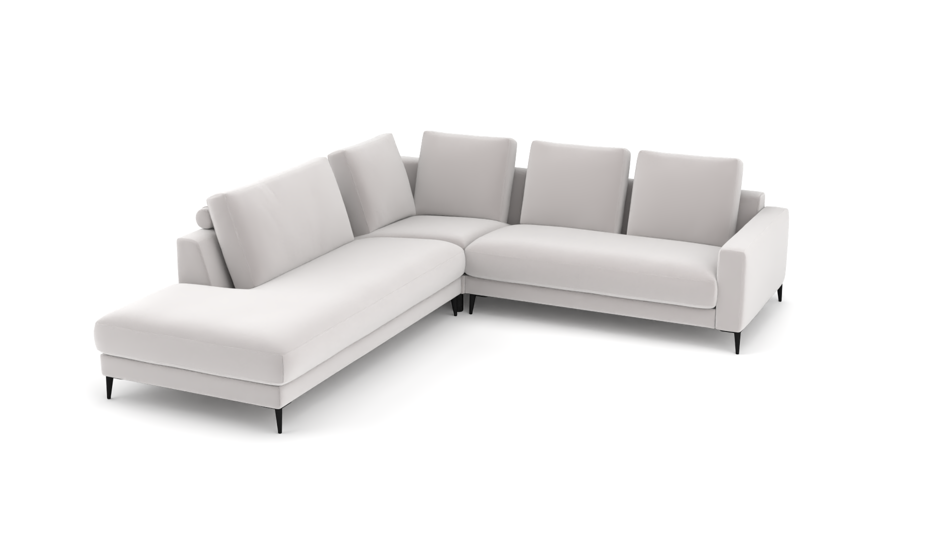 Ecksofa Mercury links offen – flexibel & einladend