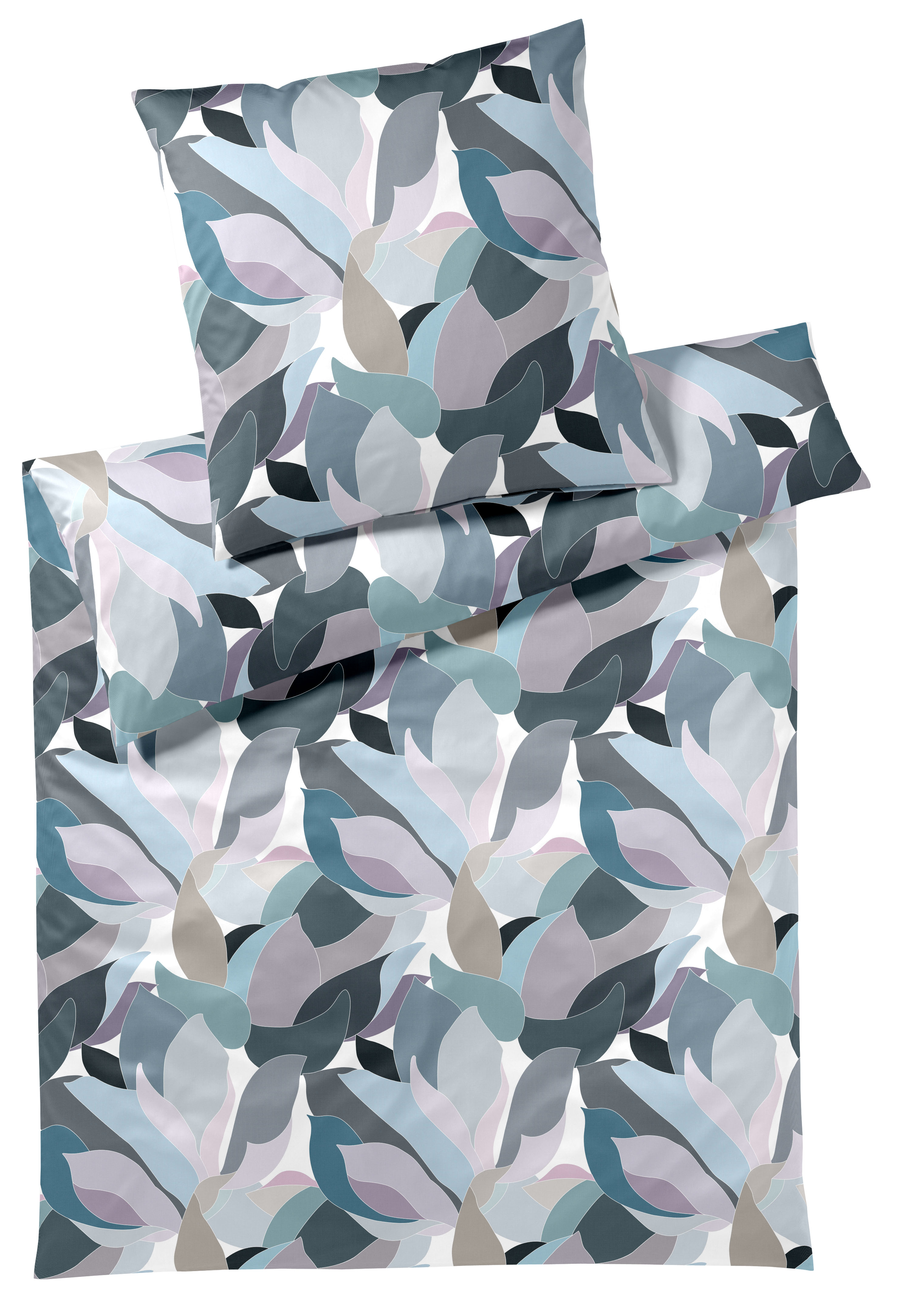Bettwäsche Night Garden, Bleu Elegante / Farbe: Bleu