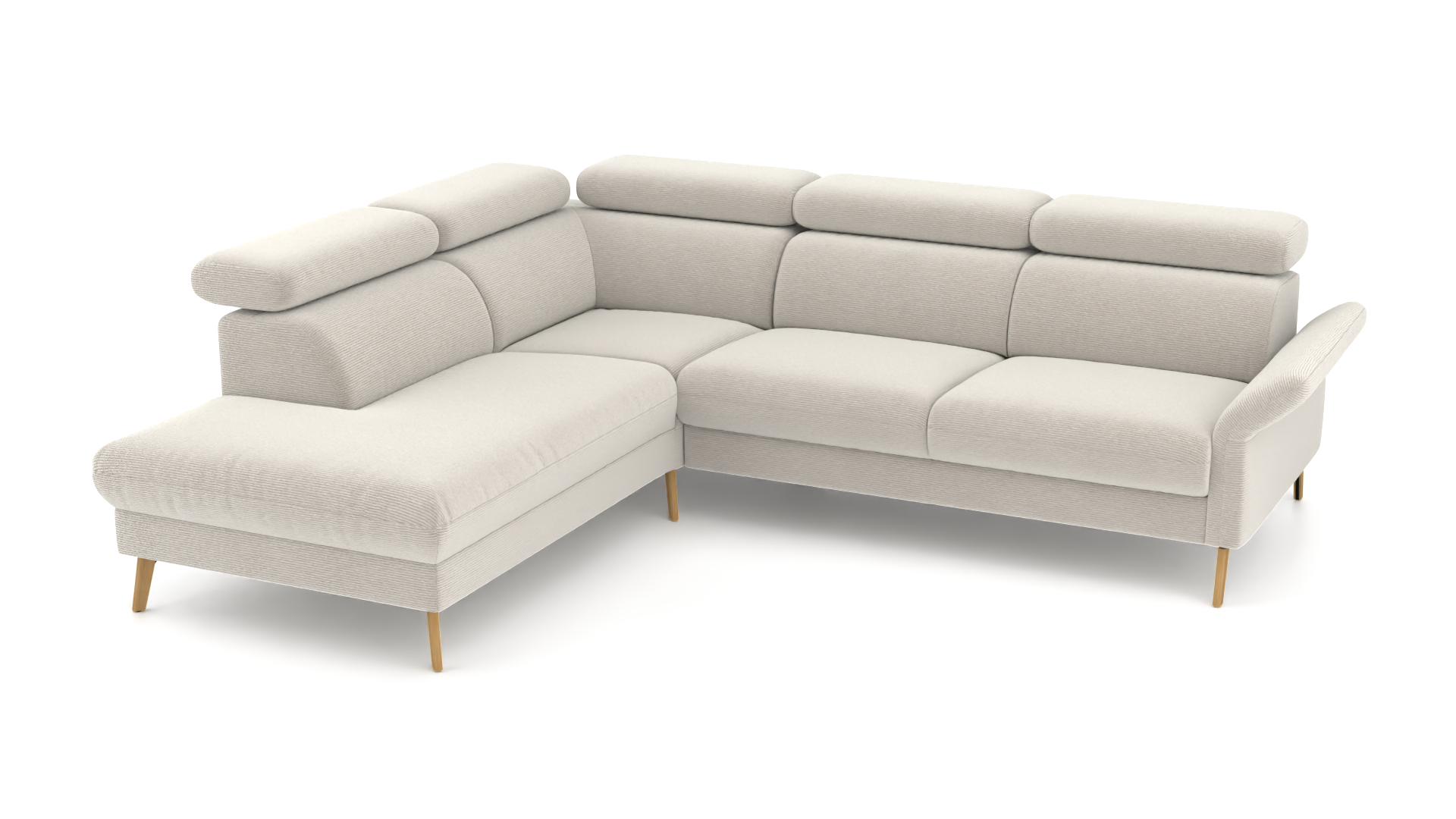 Ecksofa links Mars UrbanDesign / Grösse: 271 x 217 cm