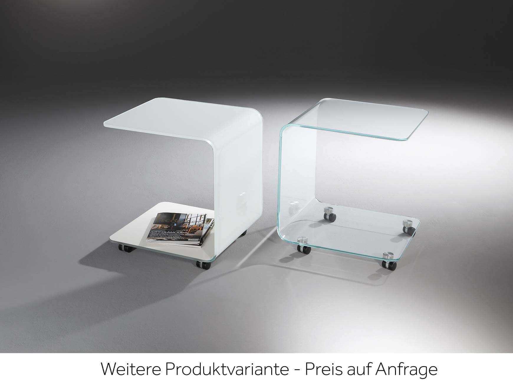 Rolltisch Zaara von Dreieck