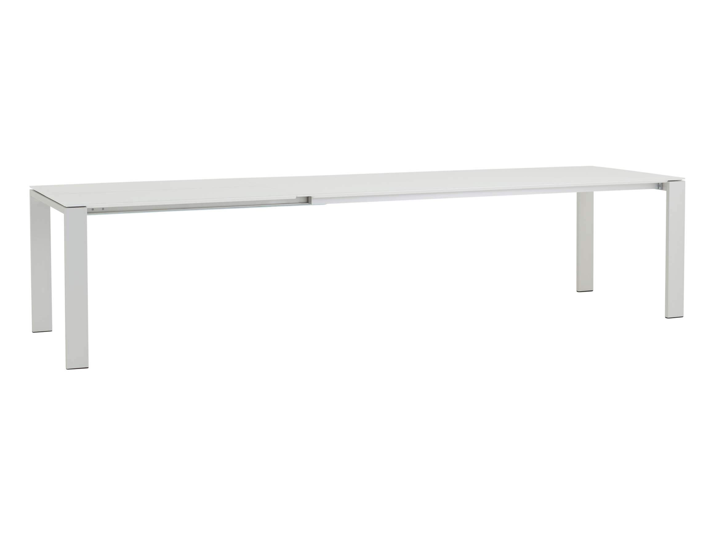 Table de salle à manger Maleo Willisau / Dimensions du plateau de table (LxP) :220 x 95 cm / Matériau du plateau de table : verre
