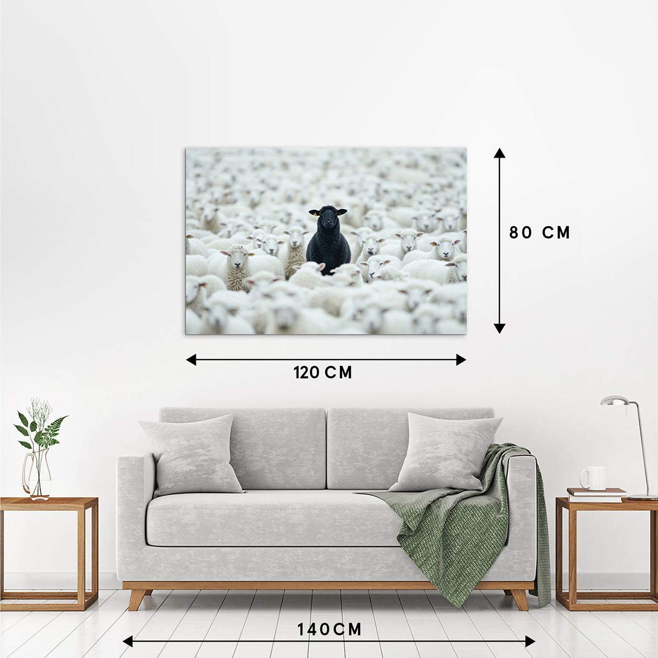 Alubild-Black Sheep-image LAND