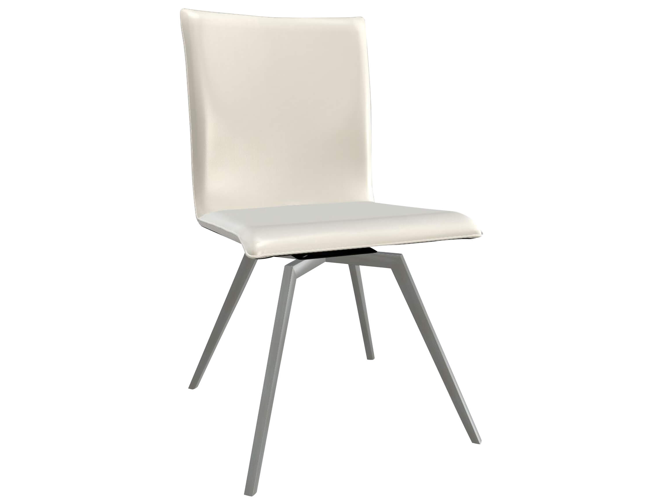 Damian swivel chair Trend chairs / Colour: White / Material: Imitation leather
