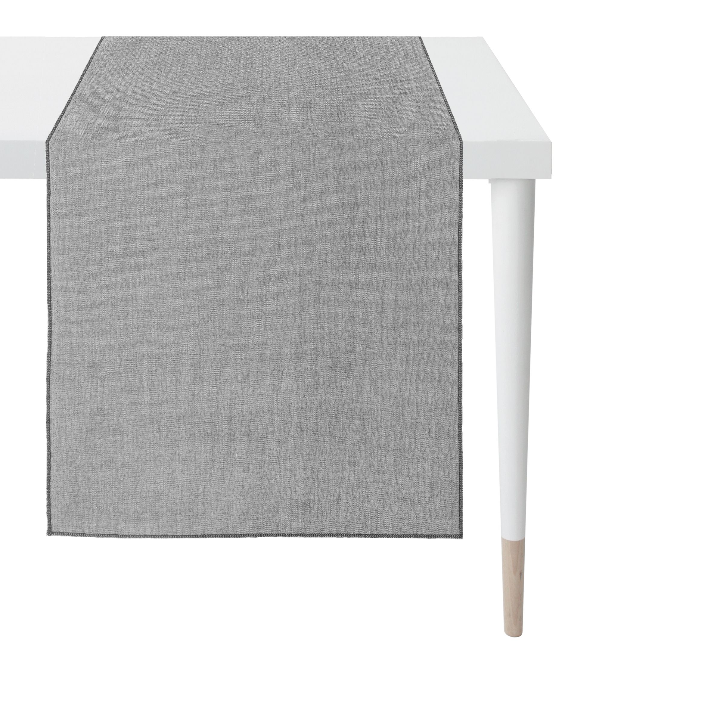 Läufer Stone Grau B: 45 cm Apelt