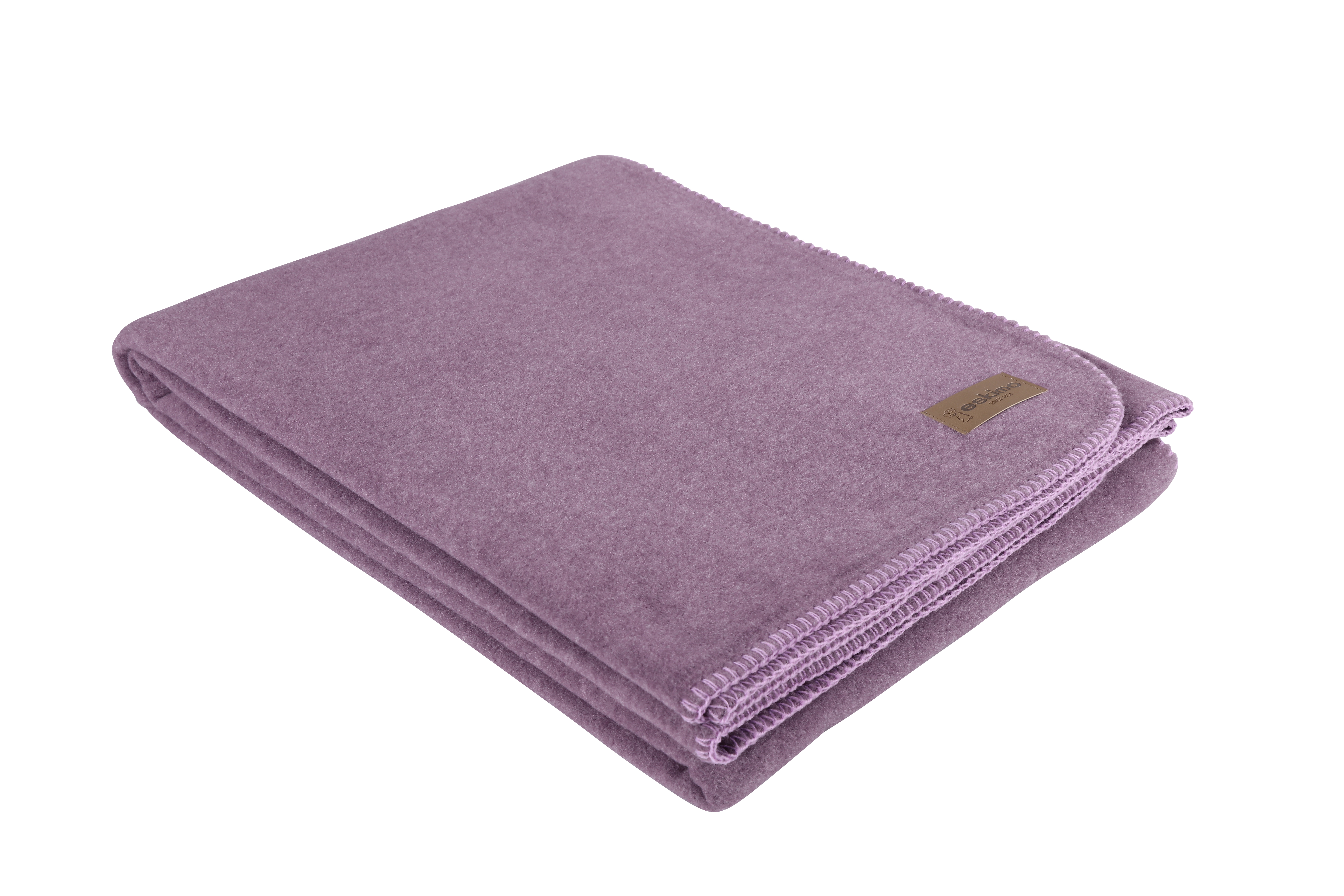 Plaid Edelvelours 150x200 cm Eskitex AG / Farbe: Lavendel