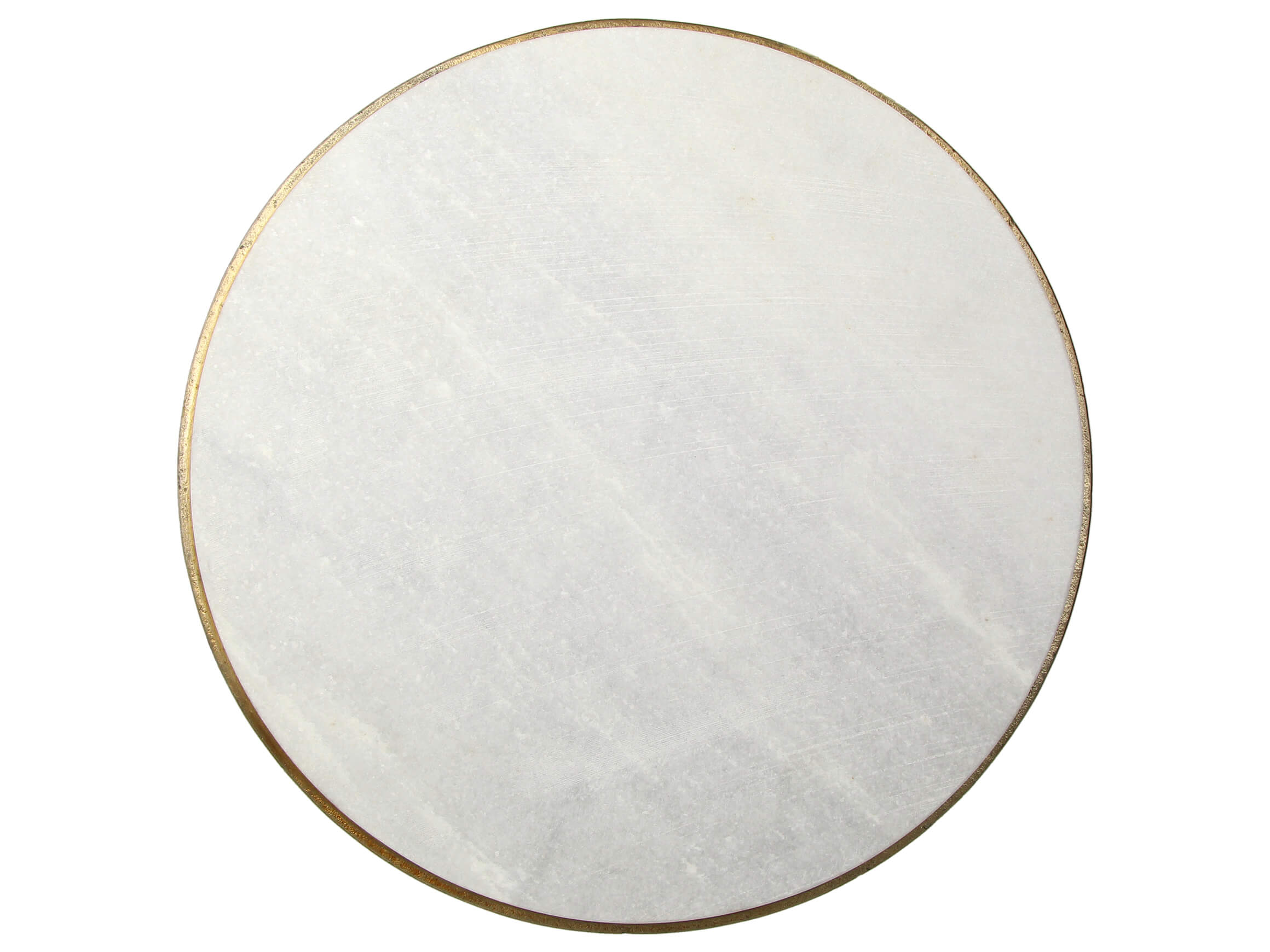 Beistelltisch Aluminium Marmor H: 63 cm Kersten