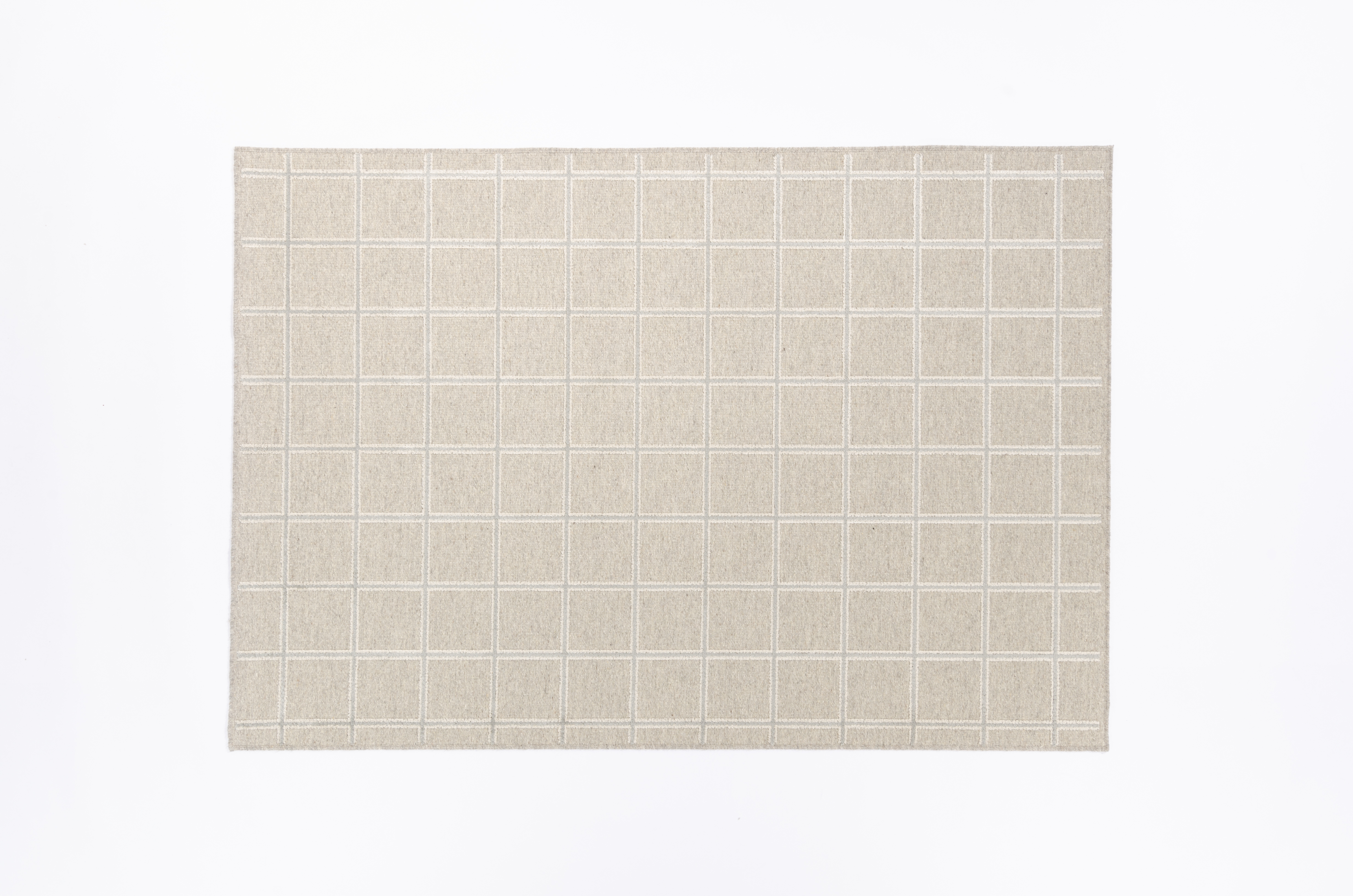 Moderner Maschinenteppich Mecano 2 Negra/ Farbe: Braun / Masse (BxT) :140x200 cm