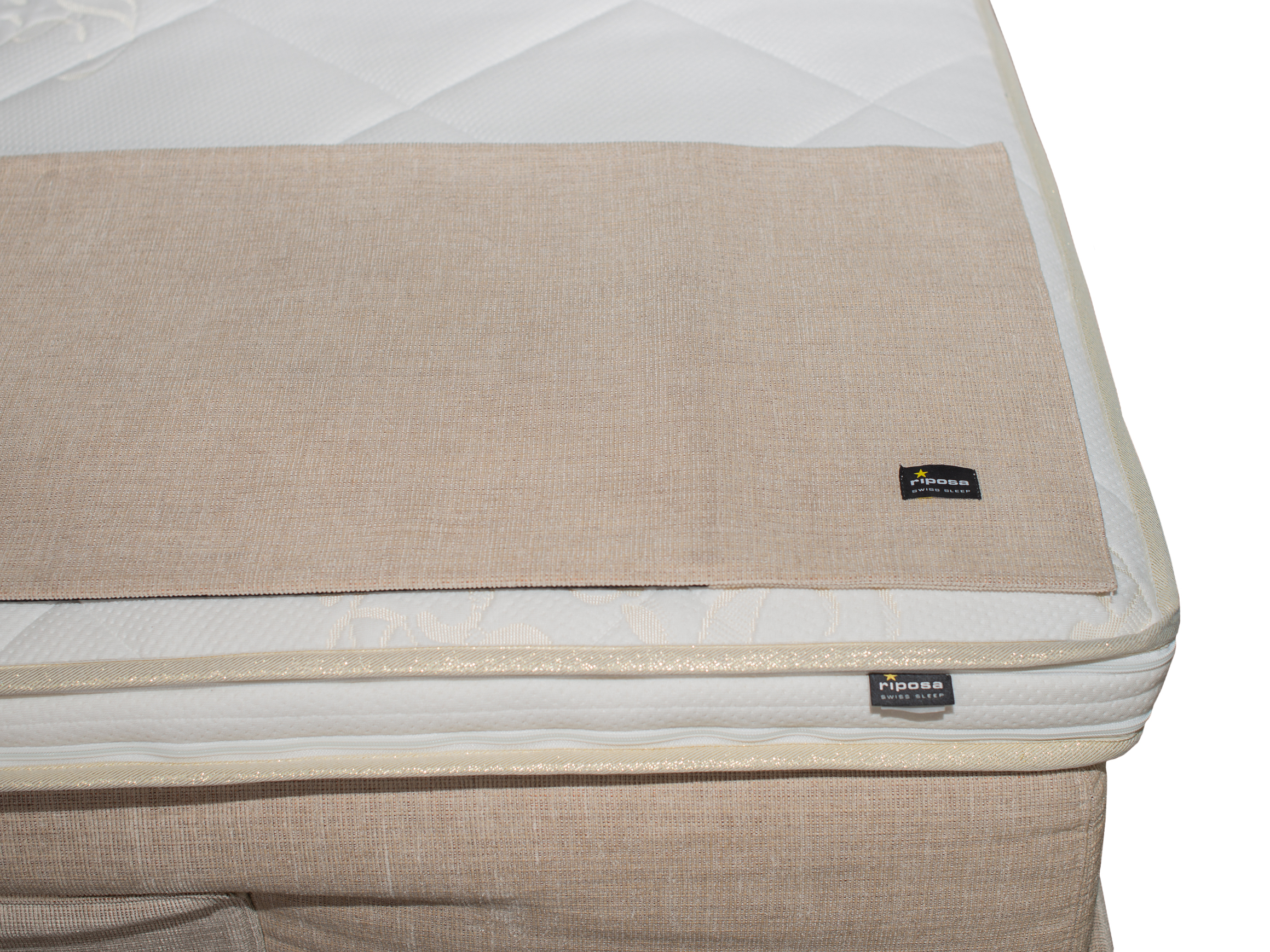 Boxspringbett Artemis, Stoff, Taschenfederkern,