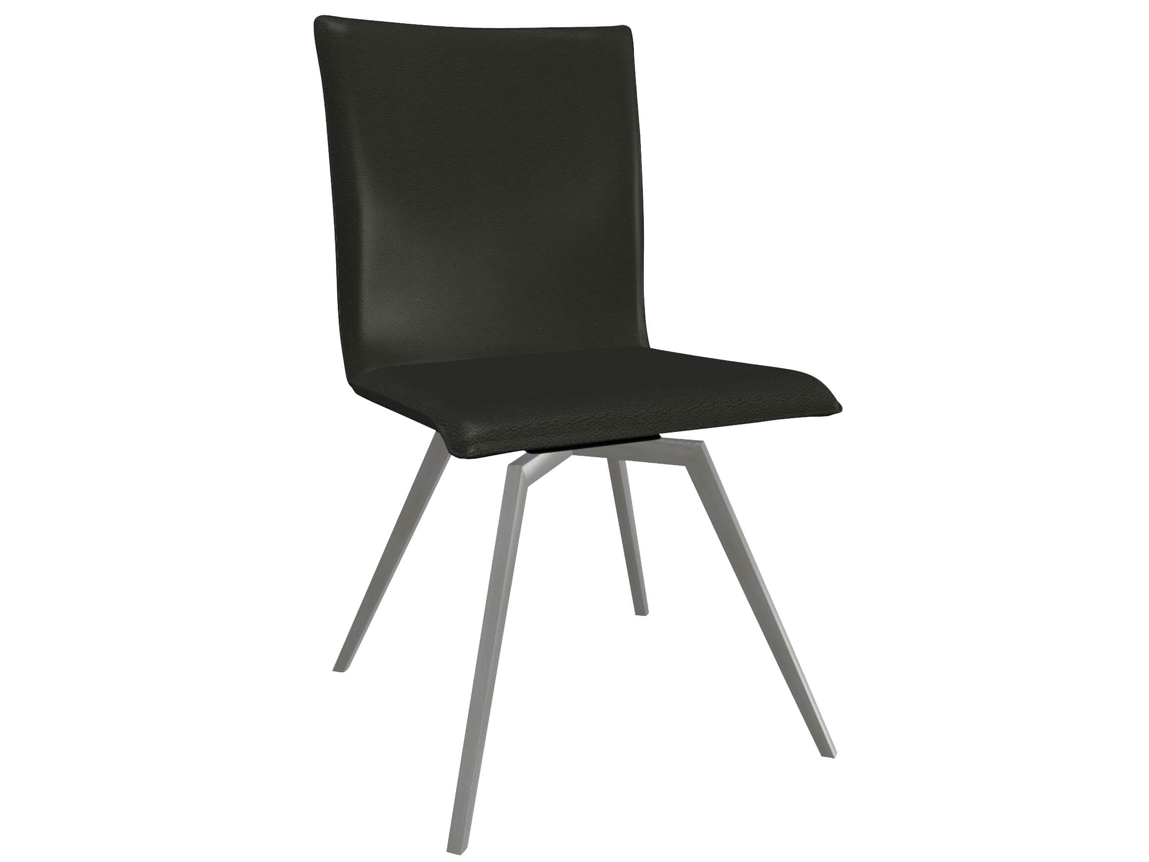 Drehstuhl Damian Trendstühle / Farbe: Anthrazit / Material: Premium-Leder