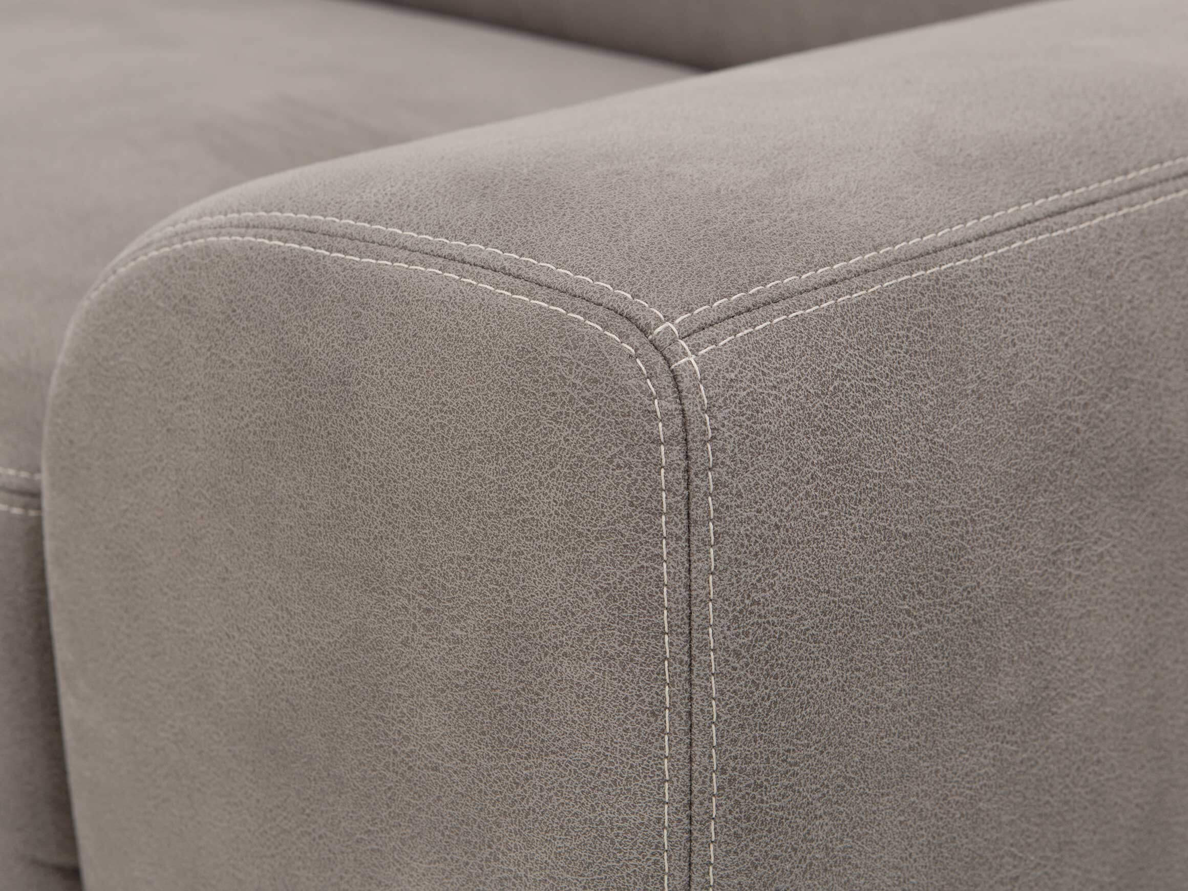 Ecksofa Lucio Candy / Farbe: Grey