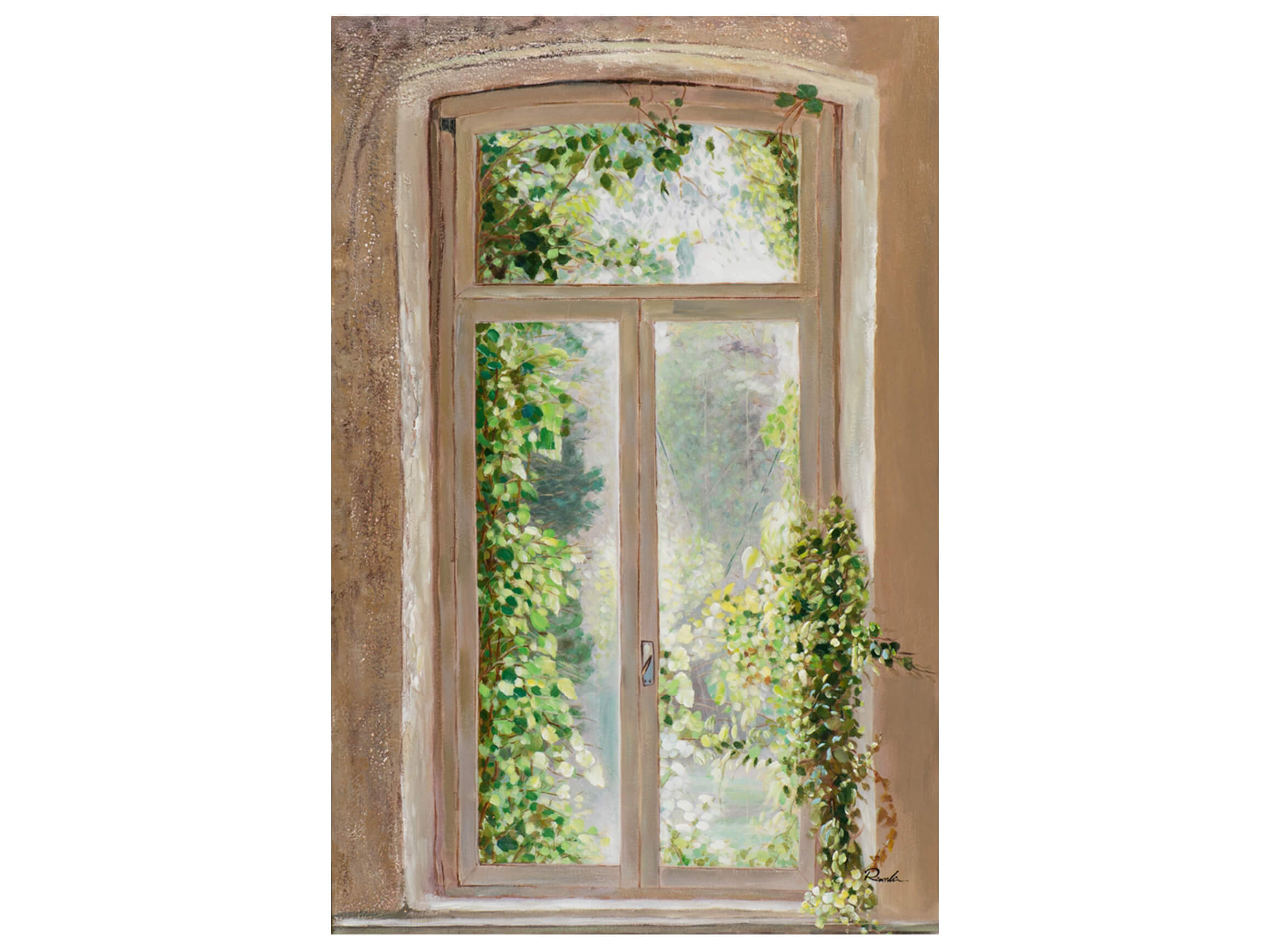 Bild Altes Überwuchertes Fenster image LAND