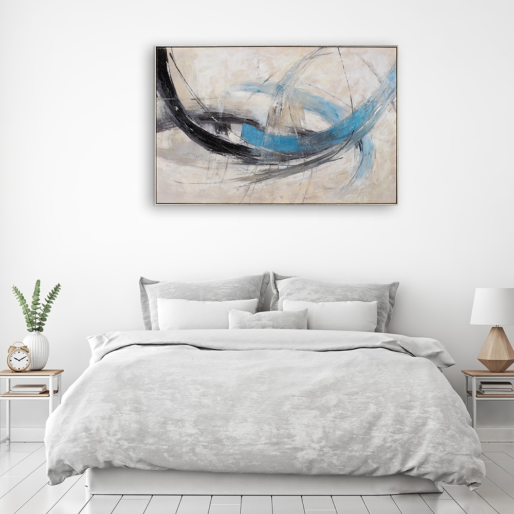 Bild Blue Expression image LAND / Grösse: 120 x 80 cm