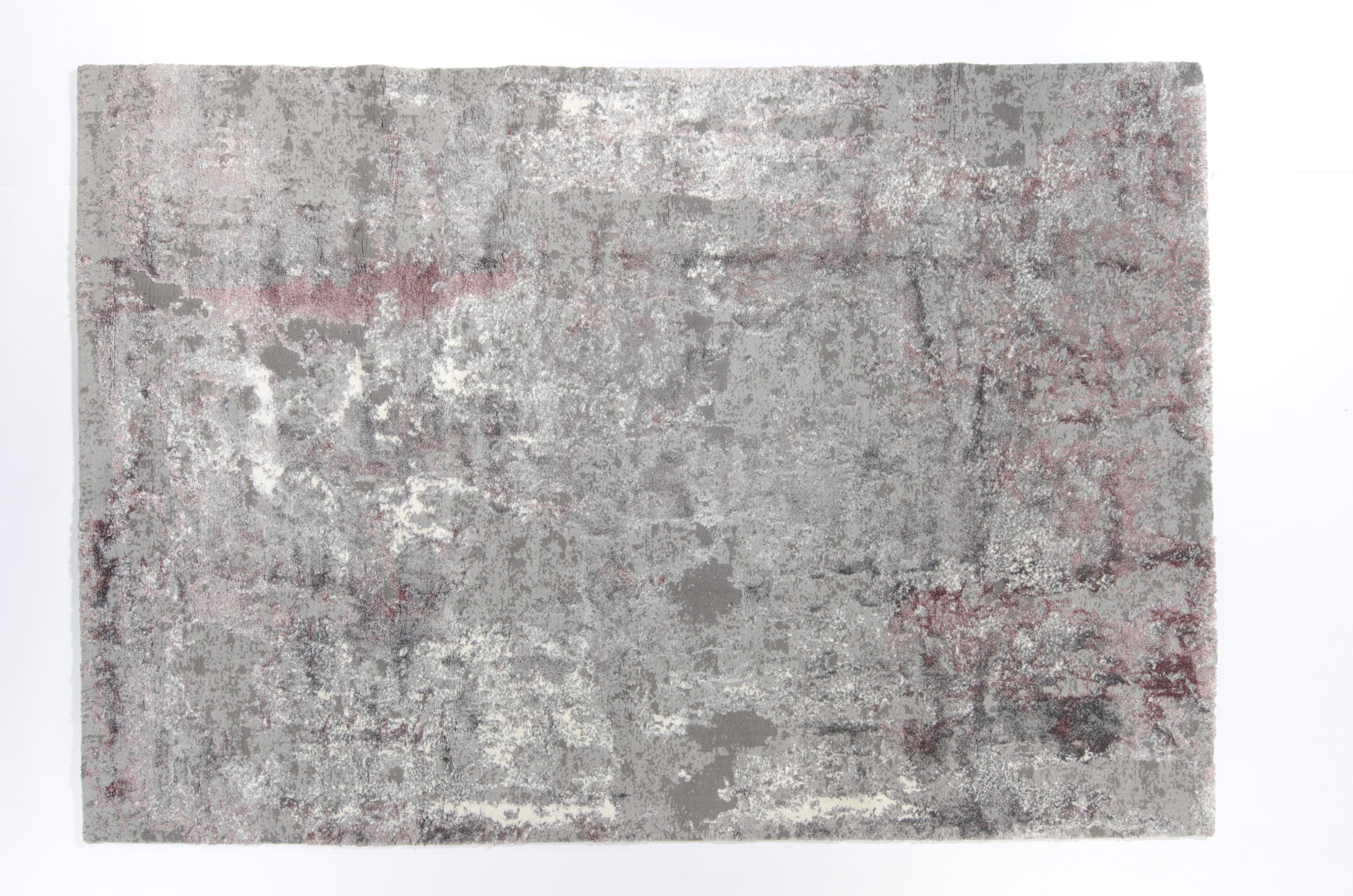 Moderner Maschinenteppich Golpar Negra/ Farbe: Rot / Masse (BxT) :200x290 cm