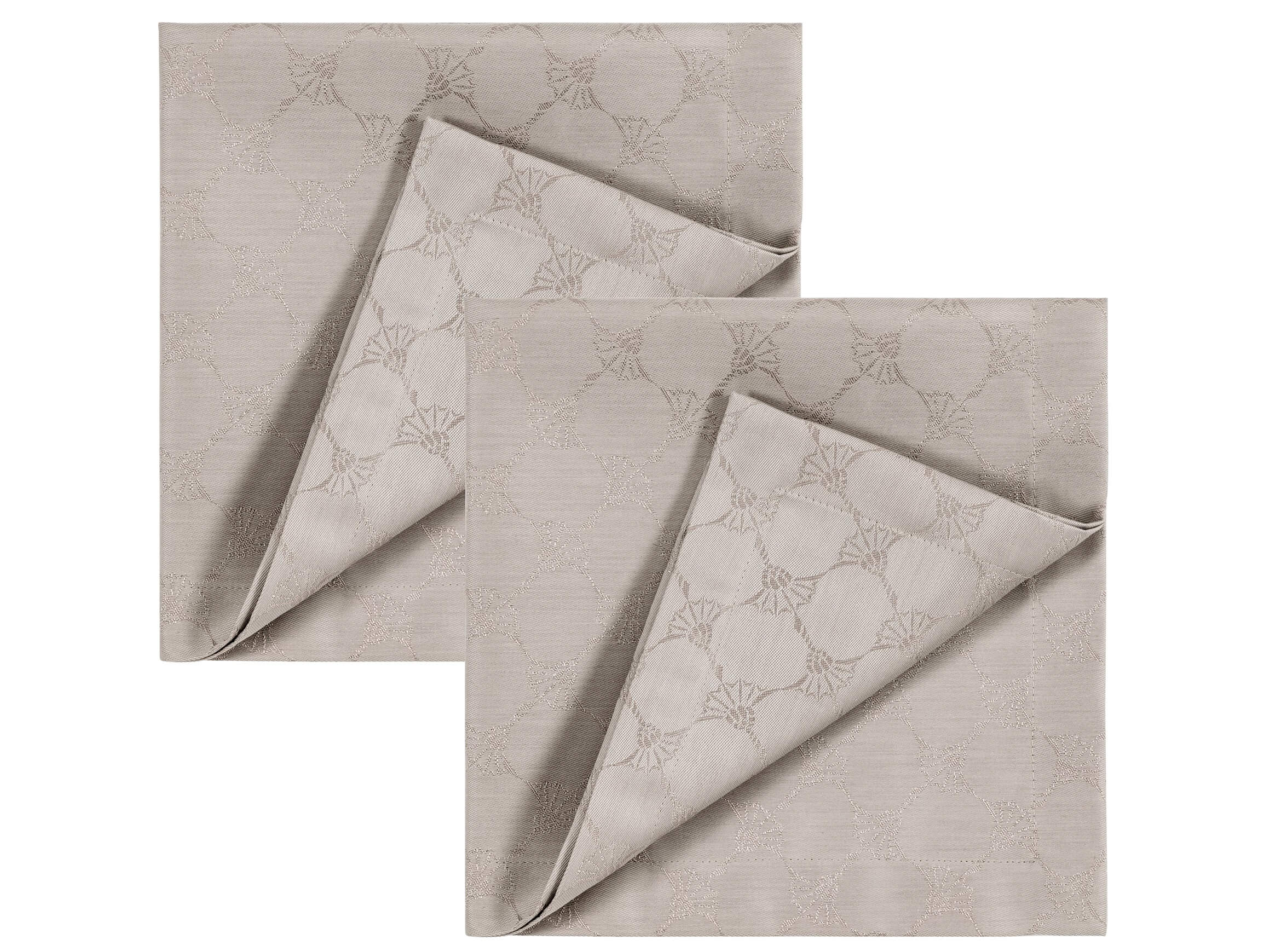 Serviette Set à 2 Stk Cornflower Allover, Sand Joop