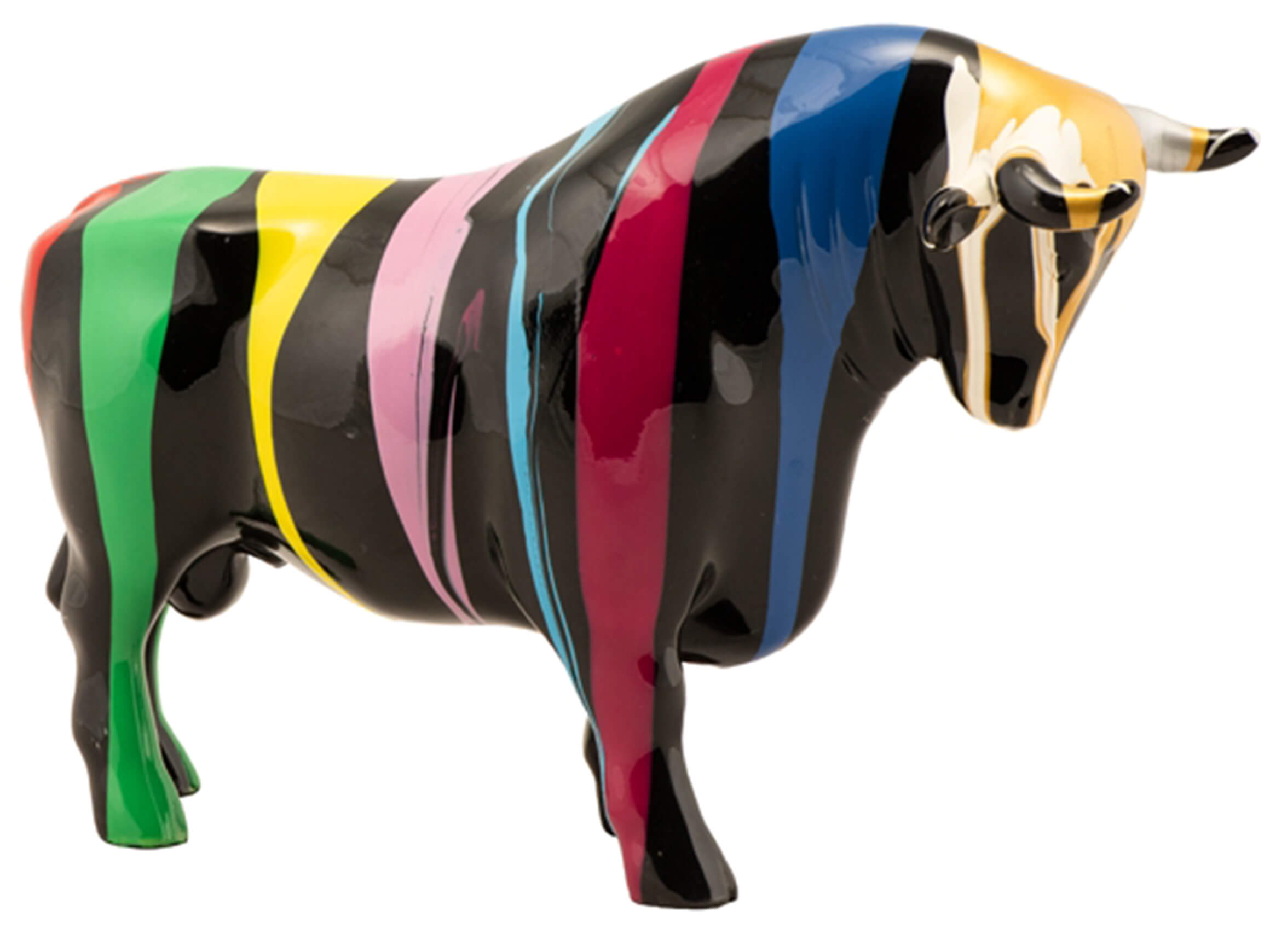 Skulptur Bunter Stier image LAND