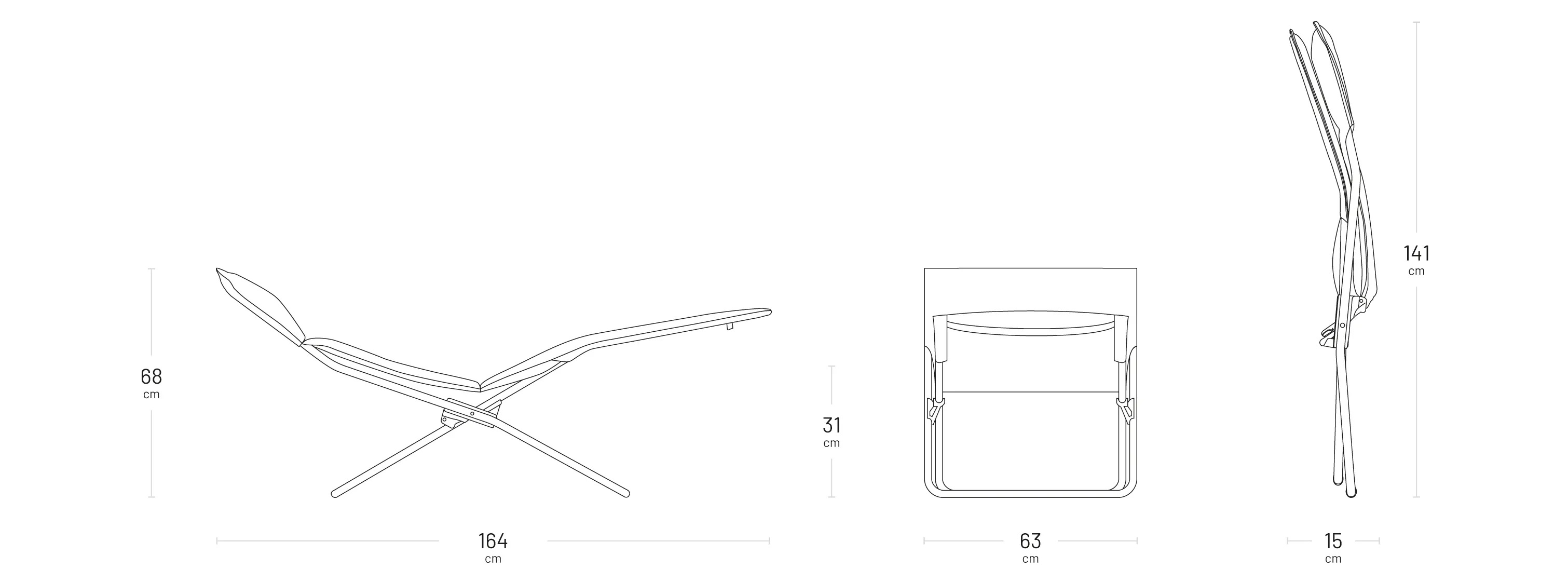 Relaxliege Bayanne Lafuma
