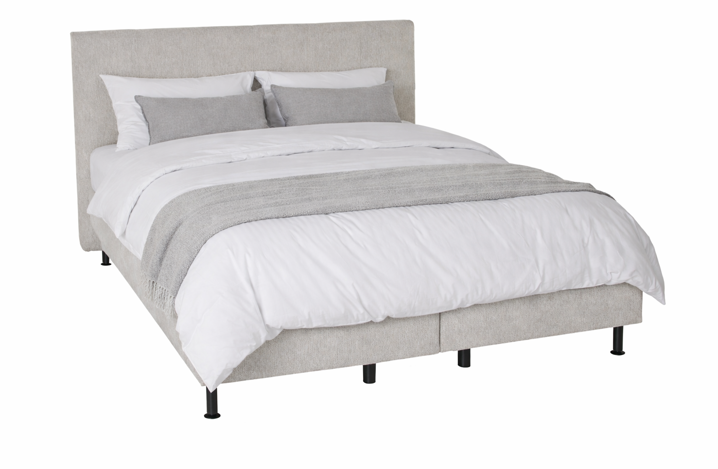 Oschmann Boxspringbett Alaska Beige | Schubiger Möbel