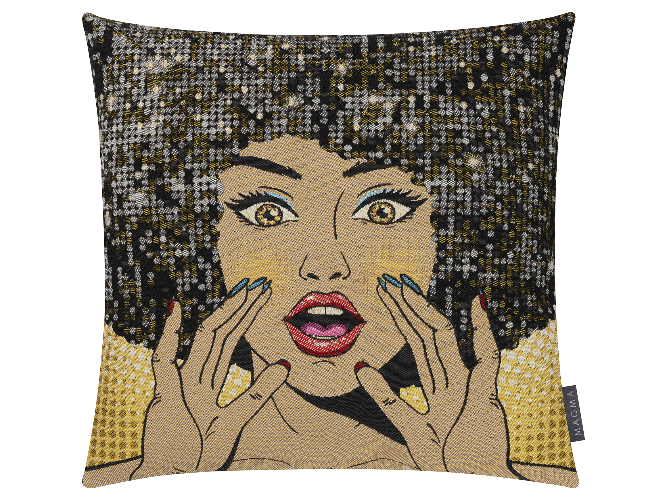 Magma Kissenhülle Fame Gelb 45x45 cm  | Schubiger Möbel