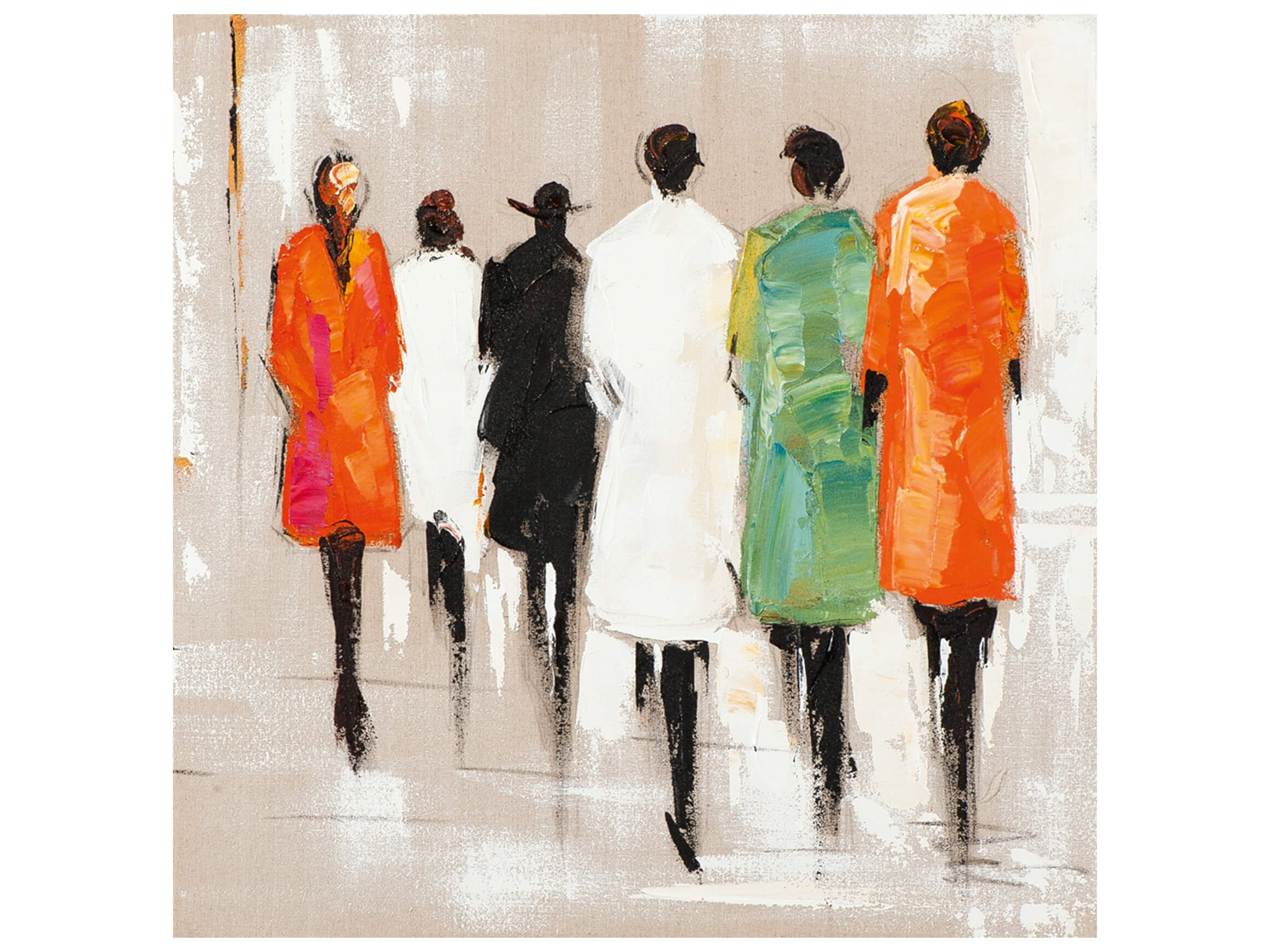 image LAND Bild Modenschau 3 40x40 cm  | Schubiger Möbel