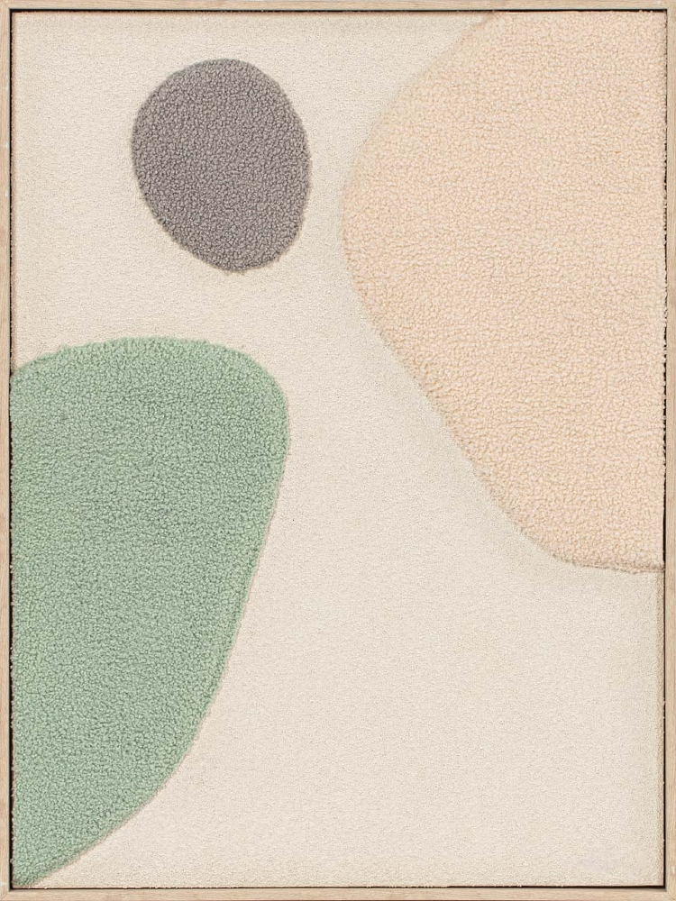 Bild mit Rahmen Fluffy Moon Fields Jade 1 image LAND