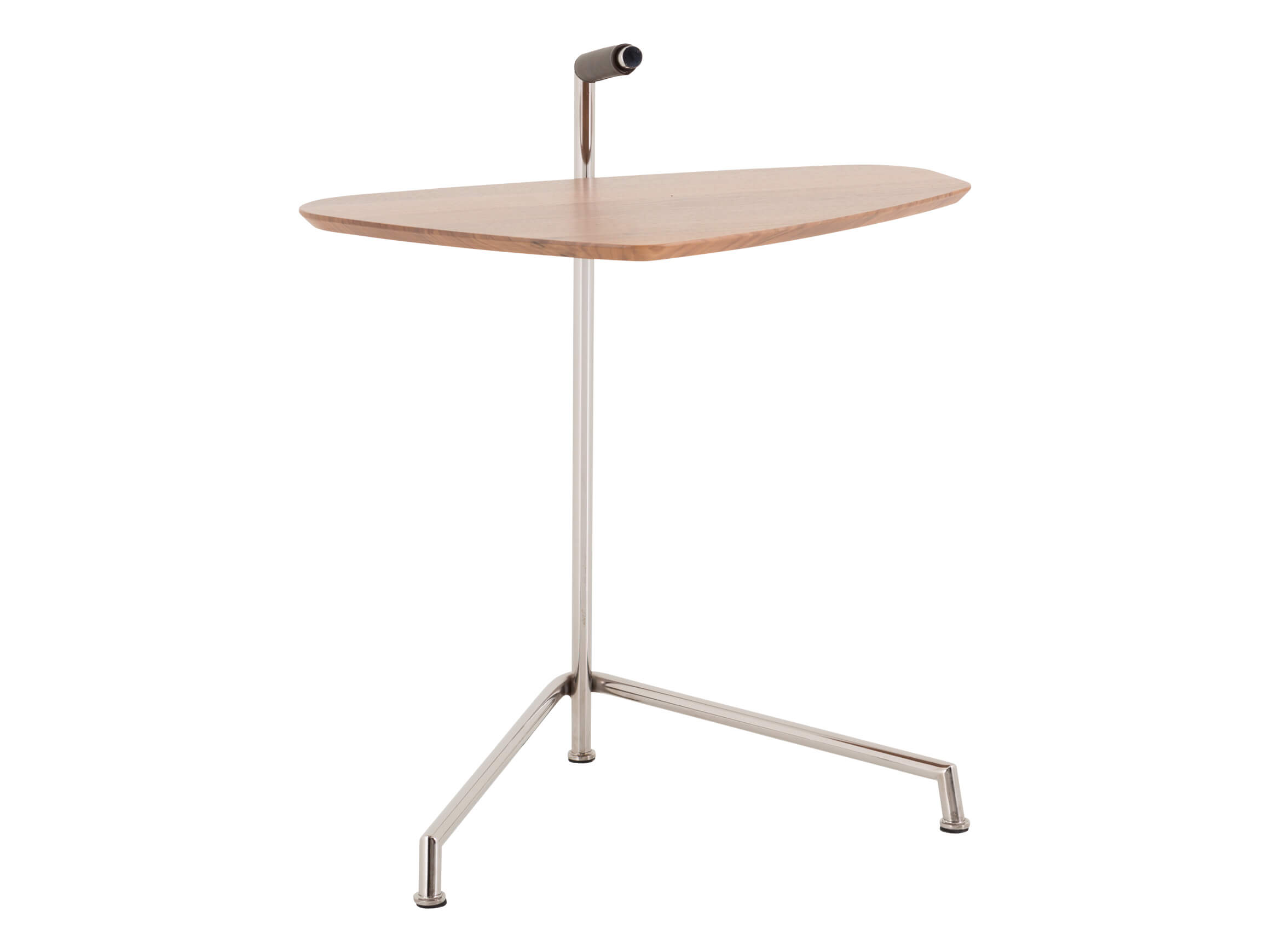 Beistelltisch Wing, Klein, Nussbaum Massiv, Leicht, b