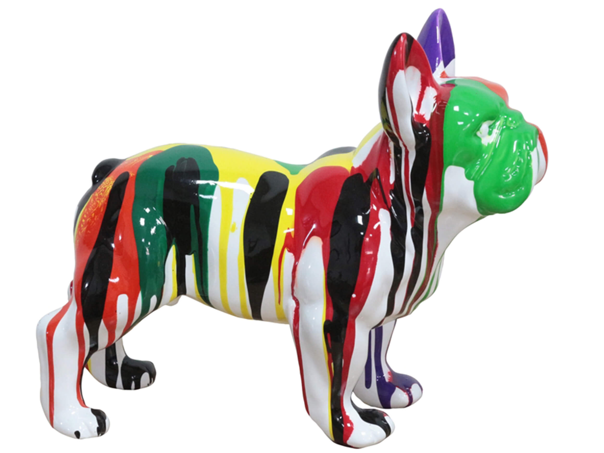 Skulptur Bunte Bulldogge 2 image LAND