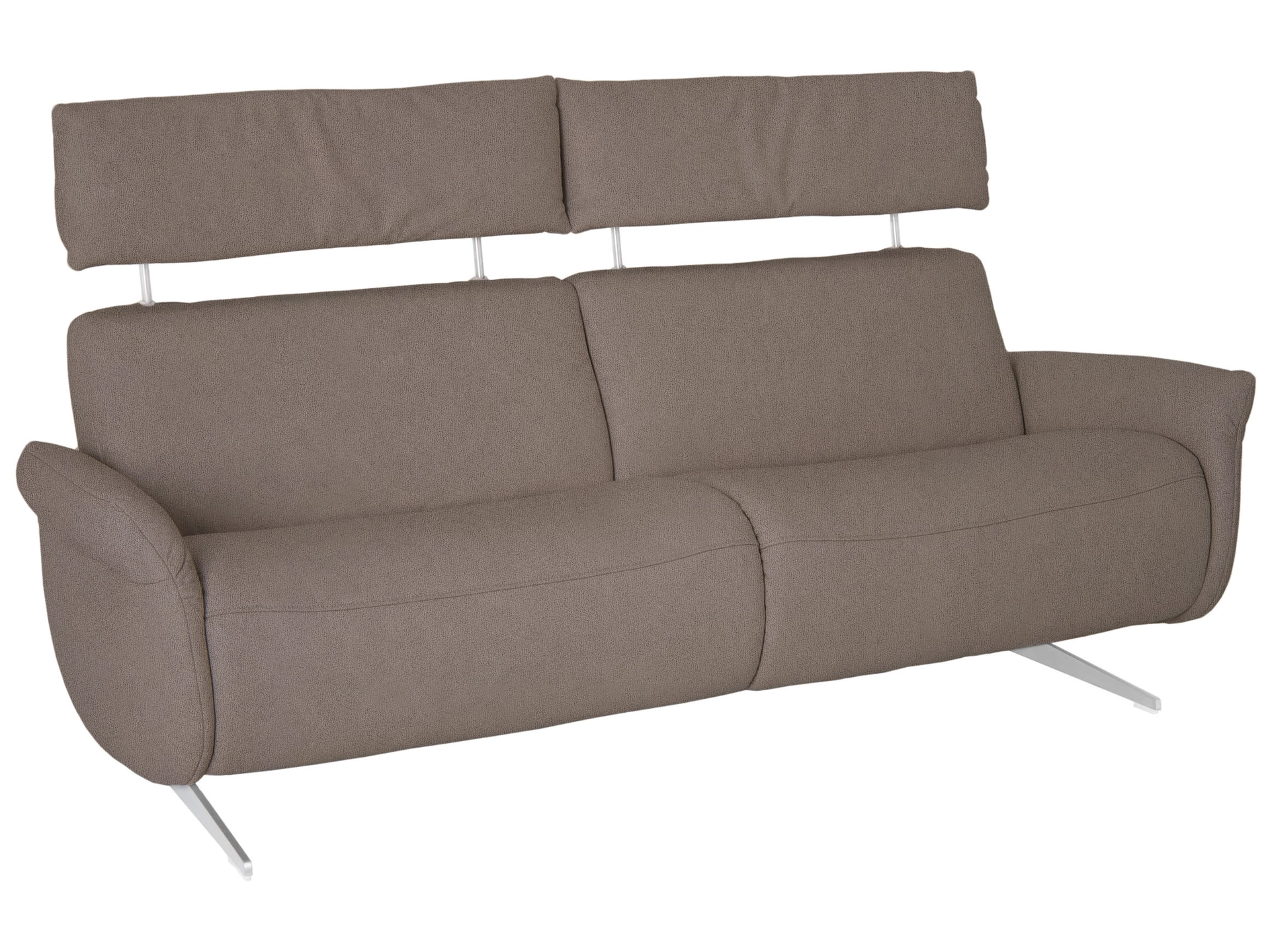 Sofa Chester Basic B: 206 cm Himolla / Farbe: Schlamm / Material: Stoff Basic