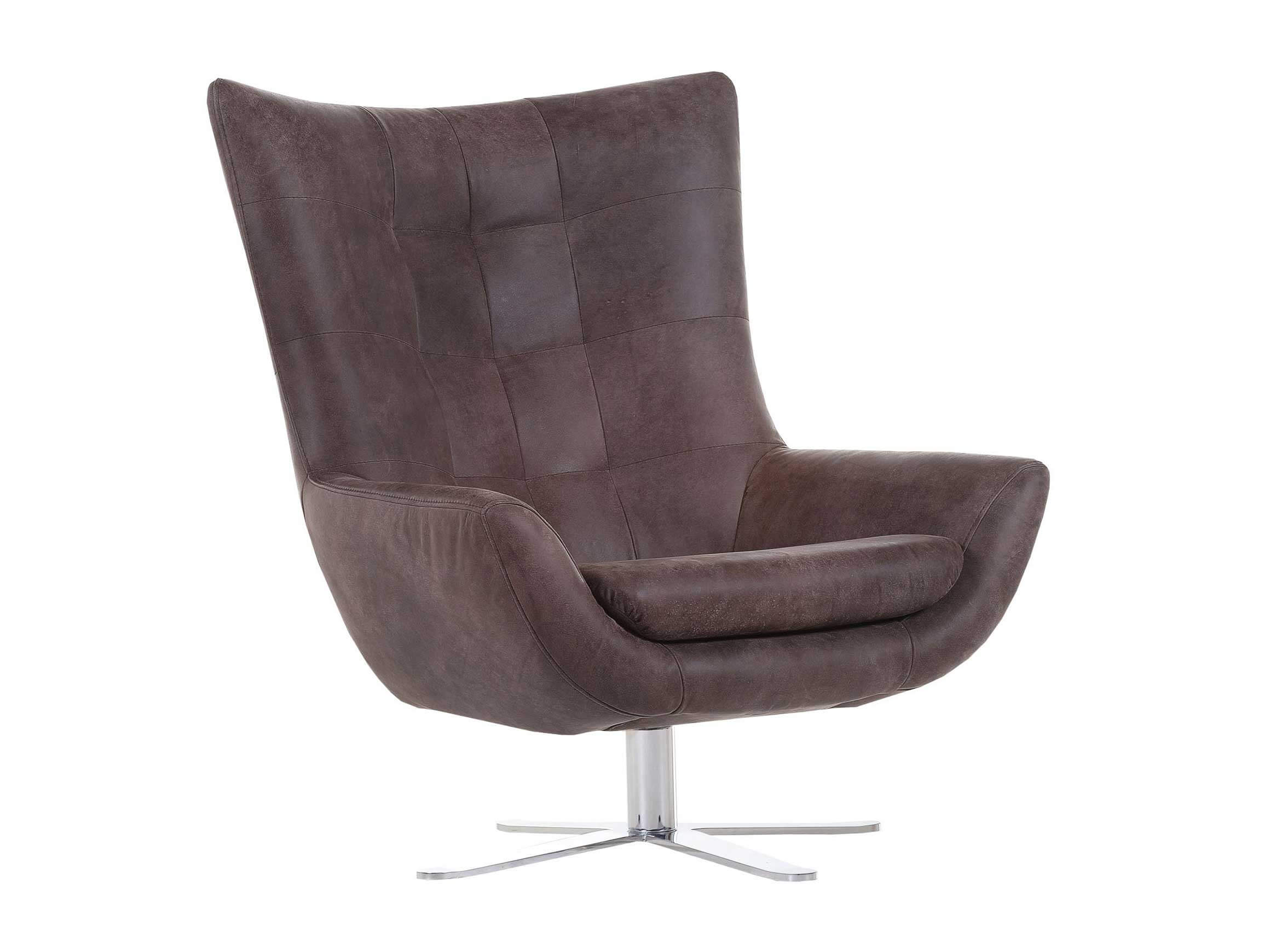 Sessel + Hocker Vitoria Gutmann / Farbe: Dunkelbraun