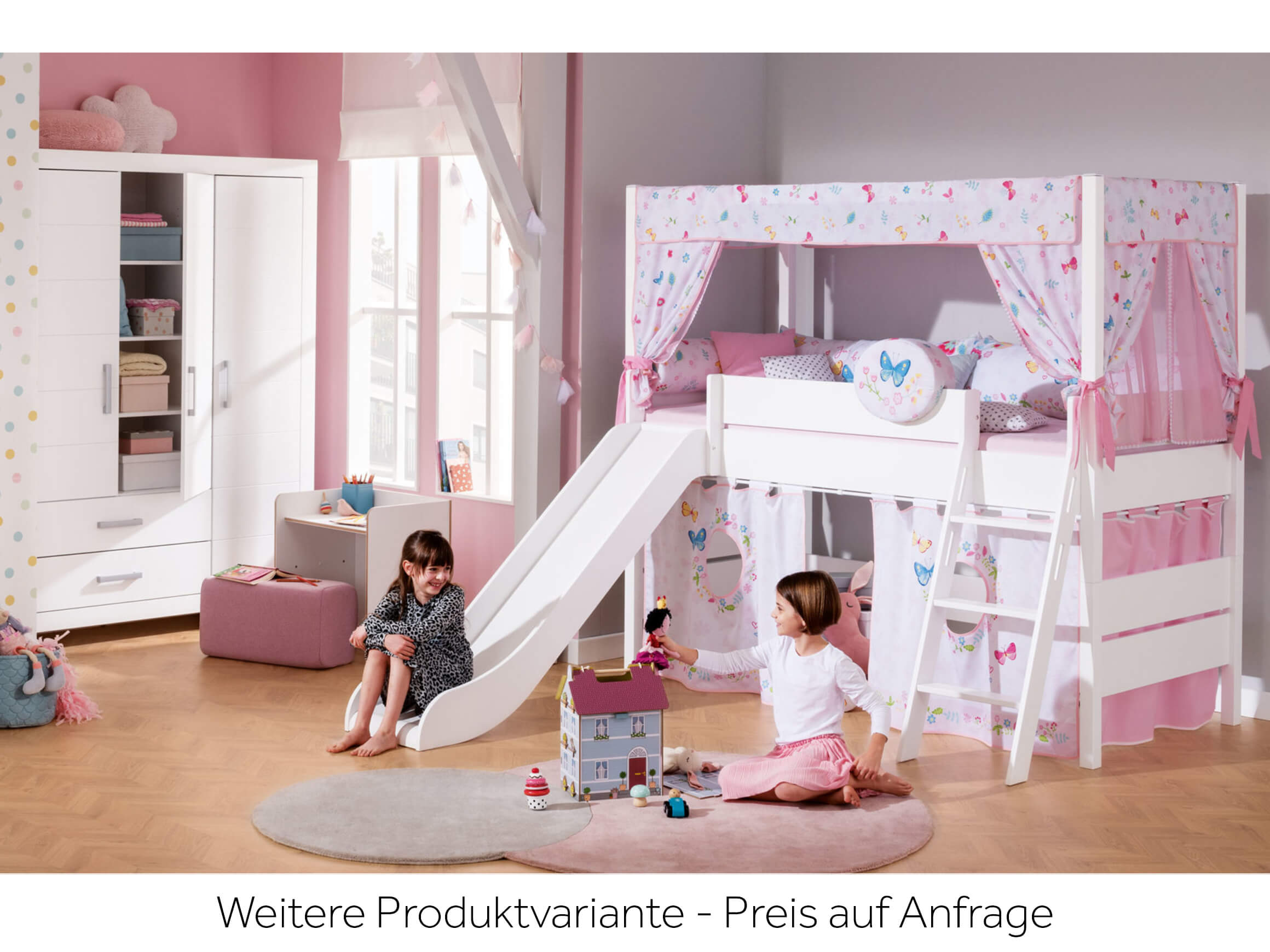 Etagenbett Tadeo Paidi / Farbe: Kreide