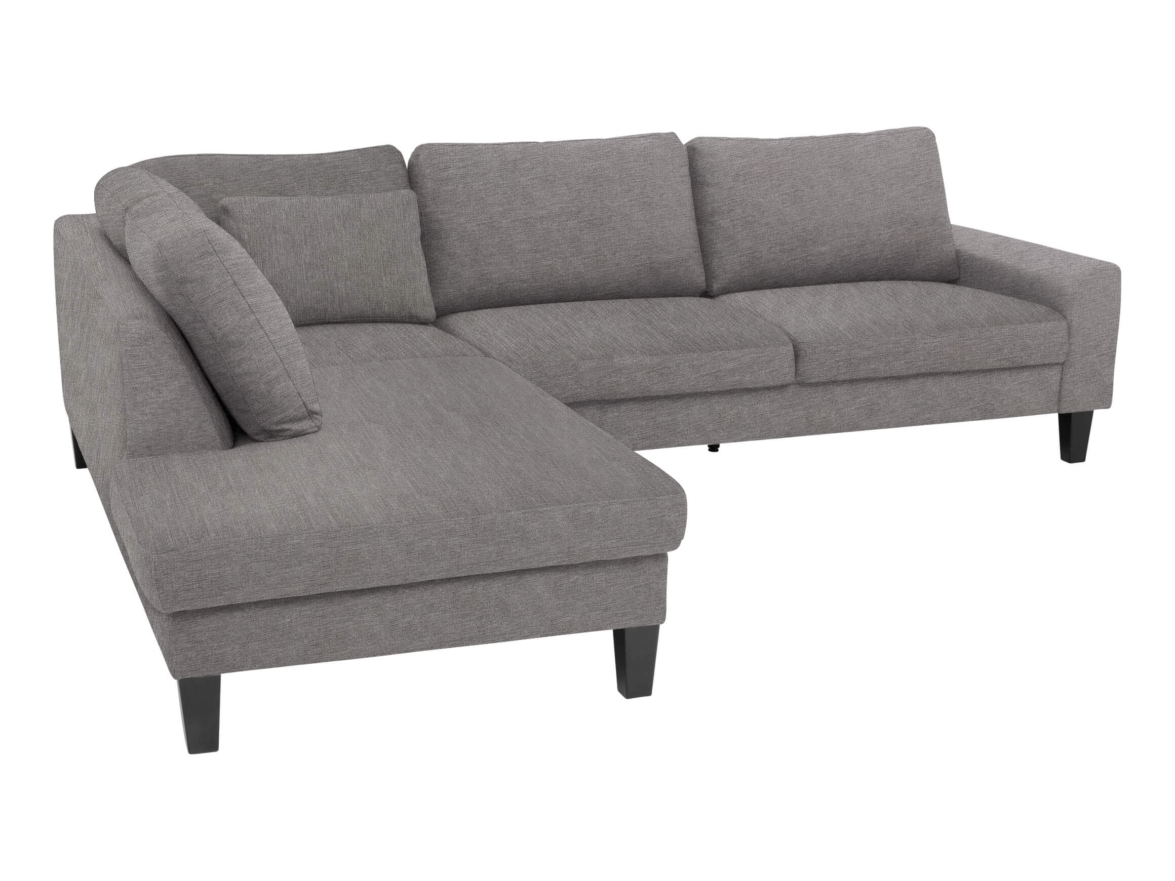 Ecksofa Interims Basic Candy / Farbe: Stone / Material: Stoff Basic