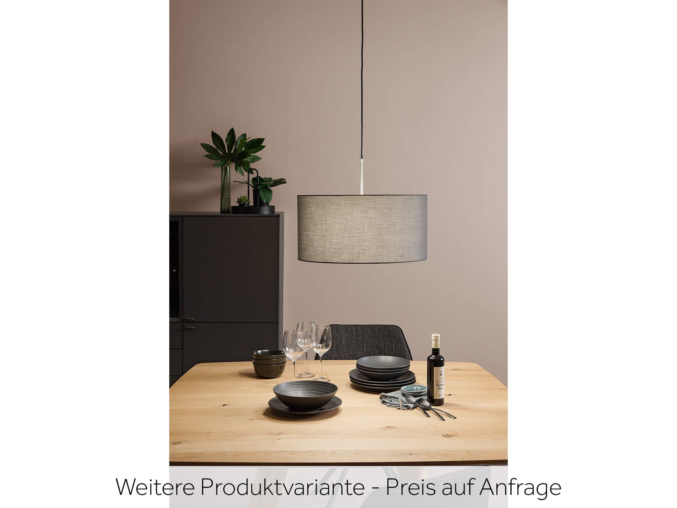 Stehlampe Pina Hellgrau D: 68 cm Fischer & Honsel / Farbe: Hellgrau