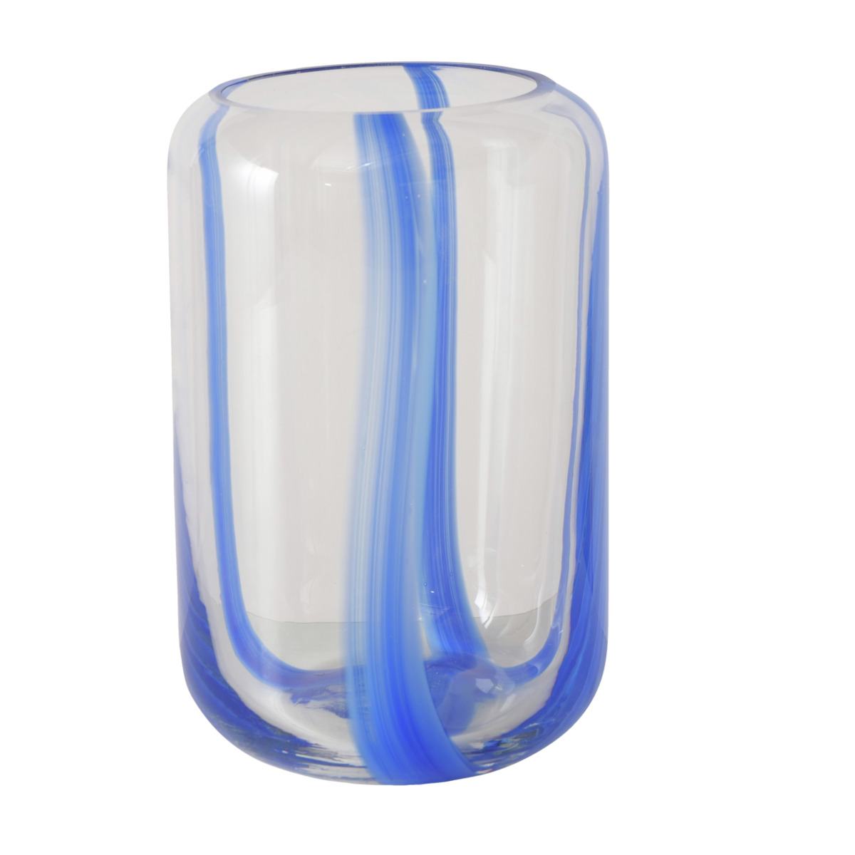 Boltze Vase Azul H: 20 cm  | Schubiger Möbel
