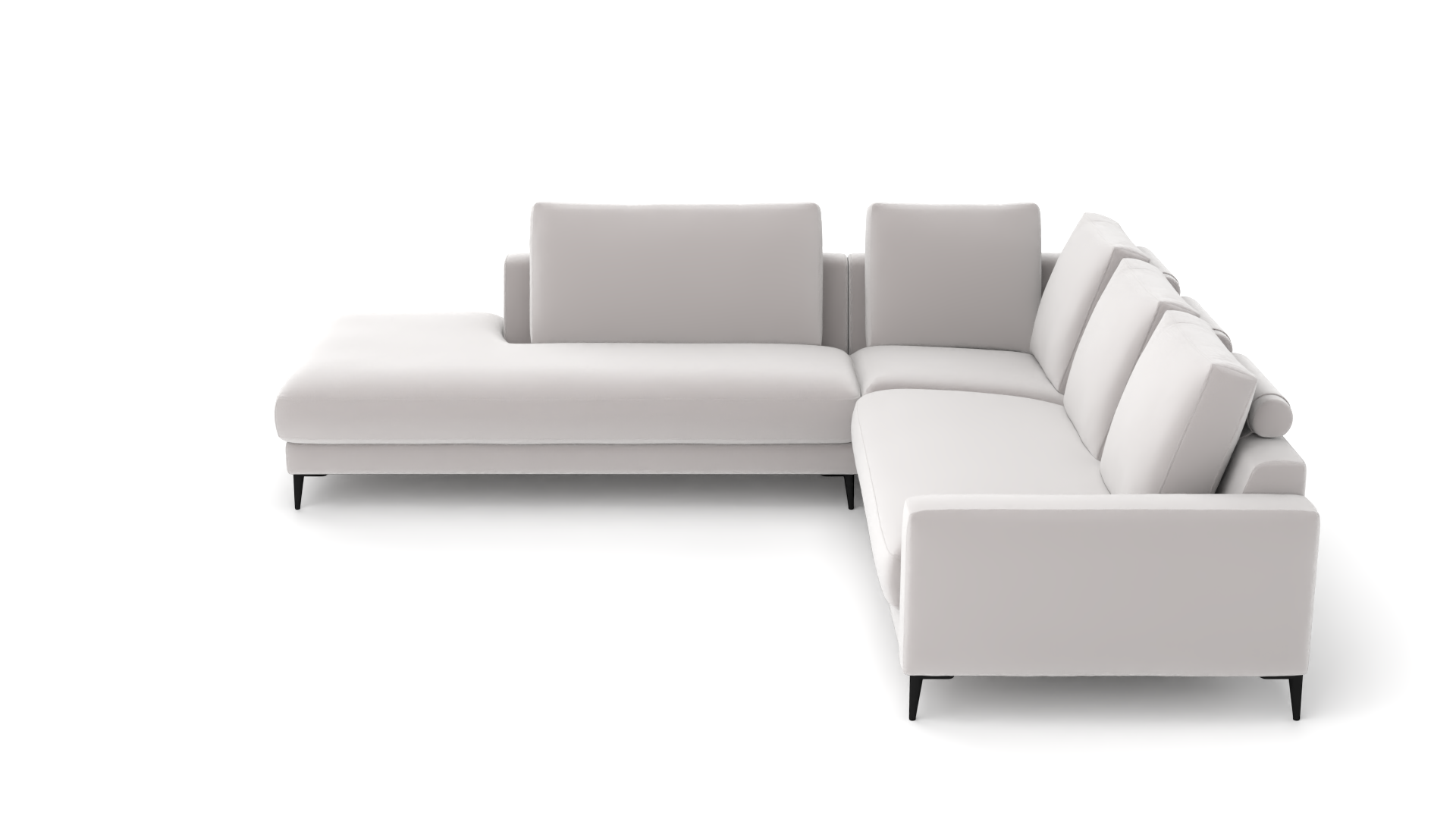 Ecksofa Mercury links offen – flexibel & einladend