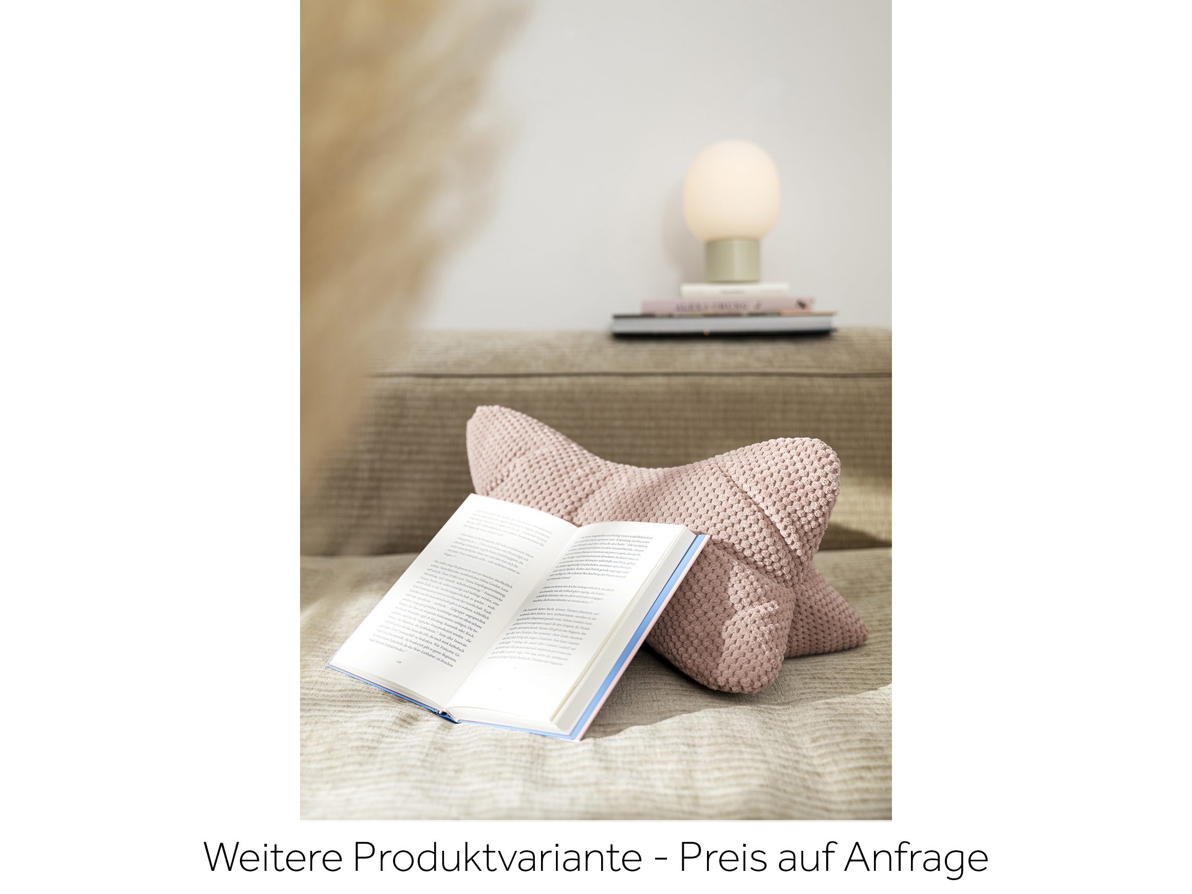 Kissen Comodo Rose 42x22 cm Magma