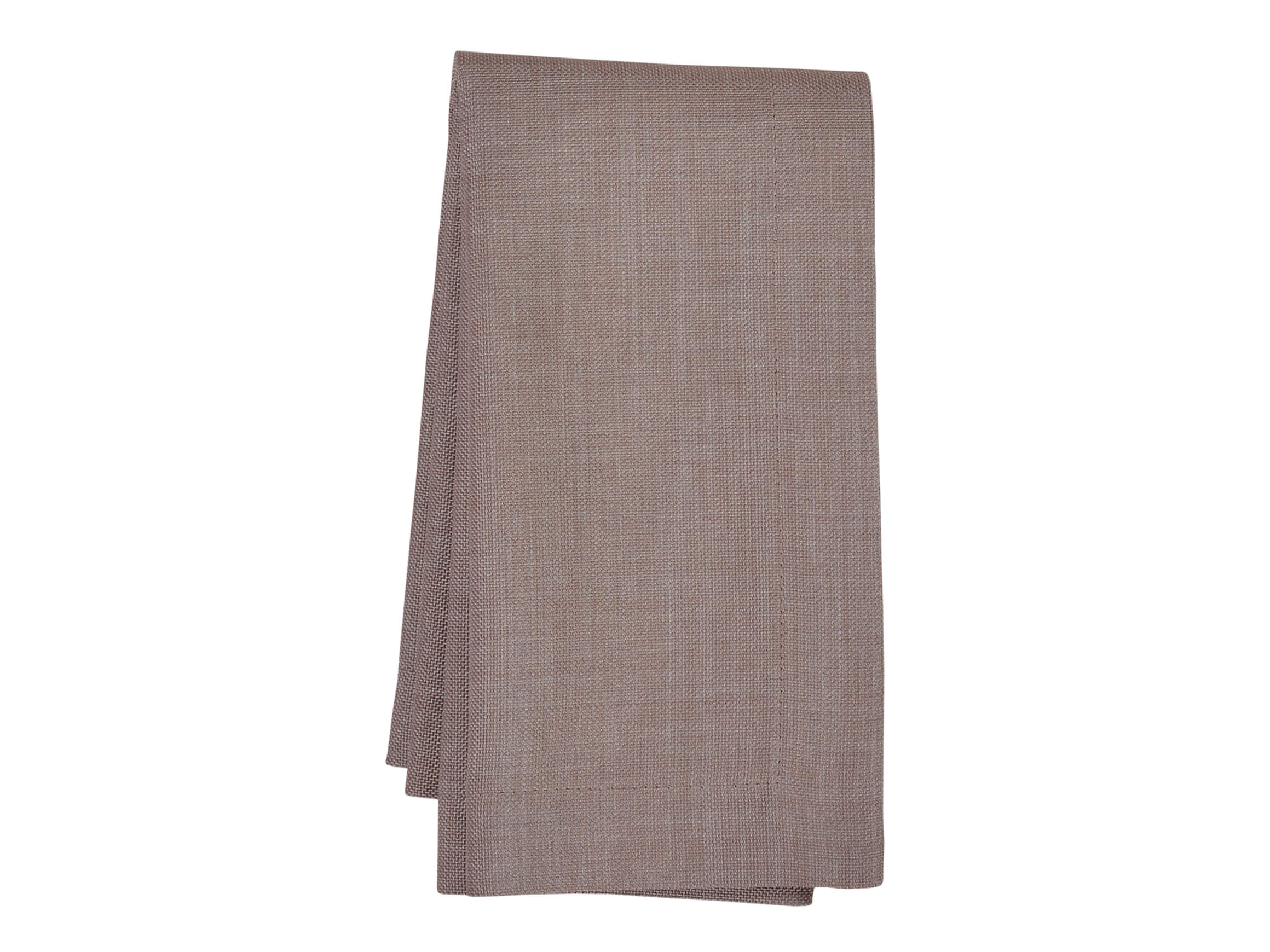 Serviette Loft, Stoff Taupe, Fleckenschutz, b 40 cm t 40 cm