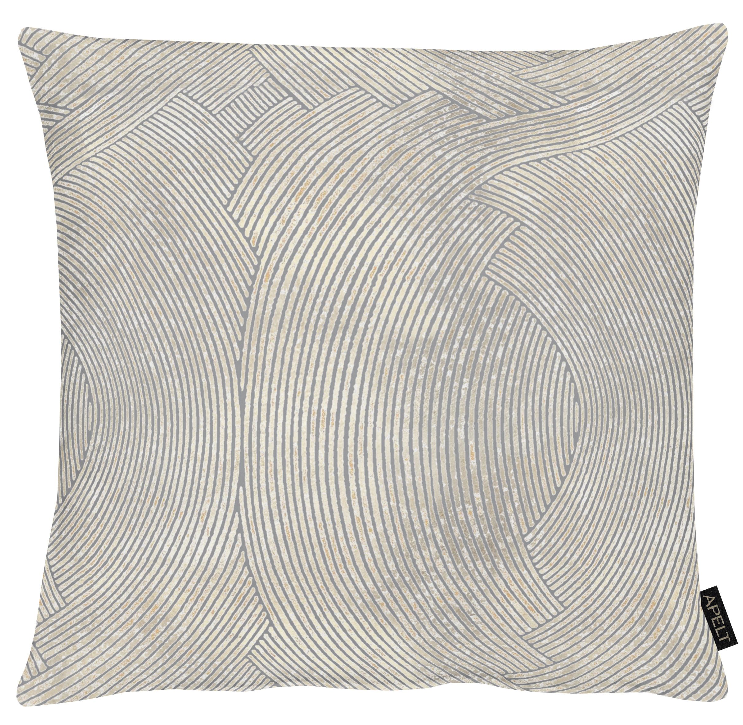 Kissenhüllen Struktur, Grau B: 50 cm Apelt"
