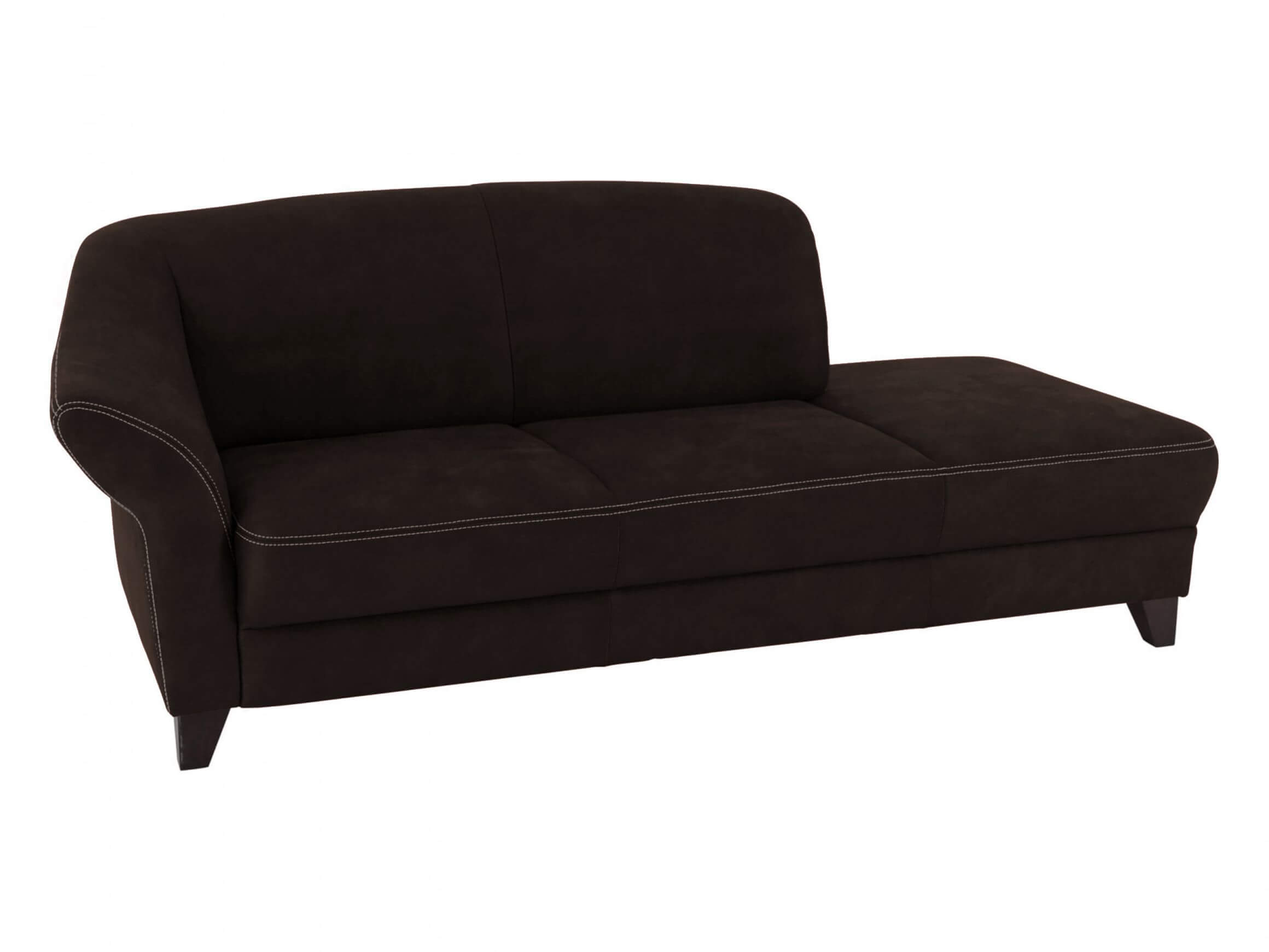 Liegesofa Klosters Basic Ponsel / Farbe: Anthrazit / Material: Leder Basic