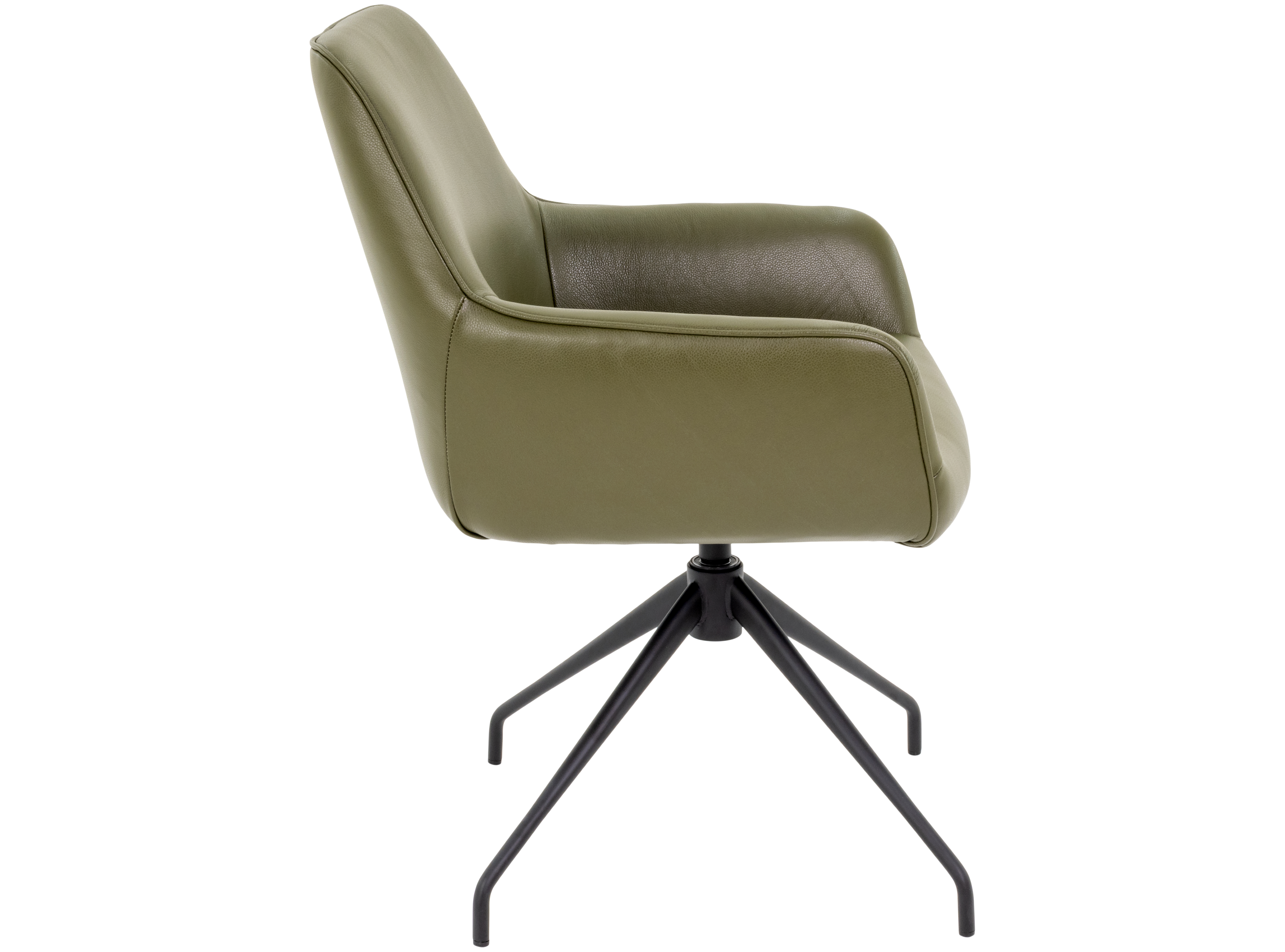 Chaise avec accoudoirs Boris Knudsen / Couleur : Green