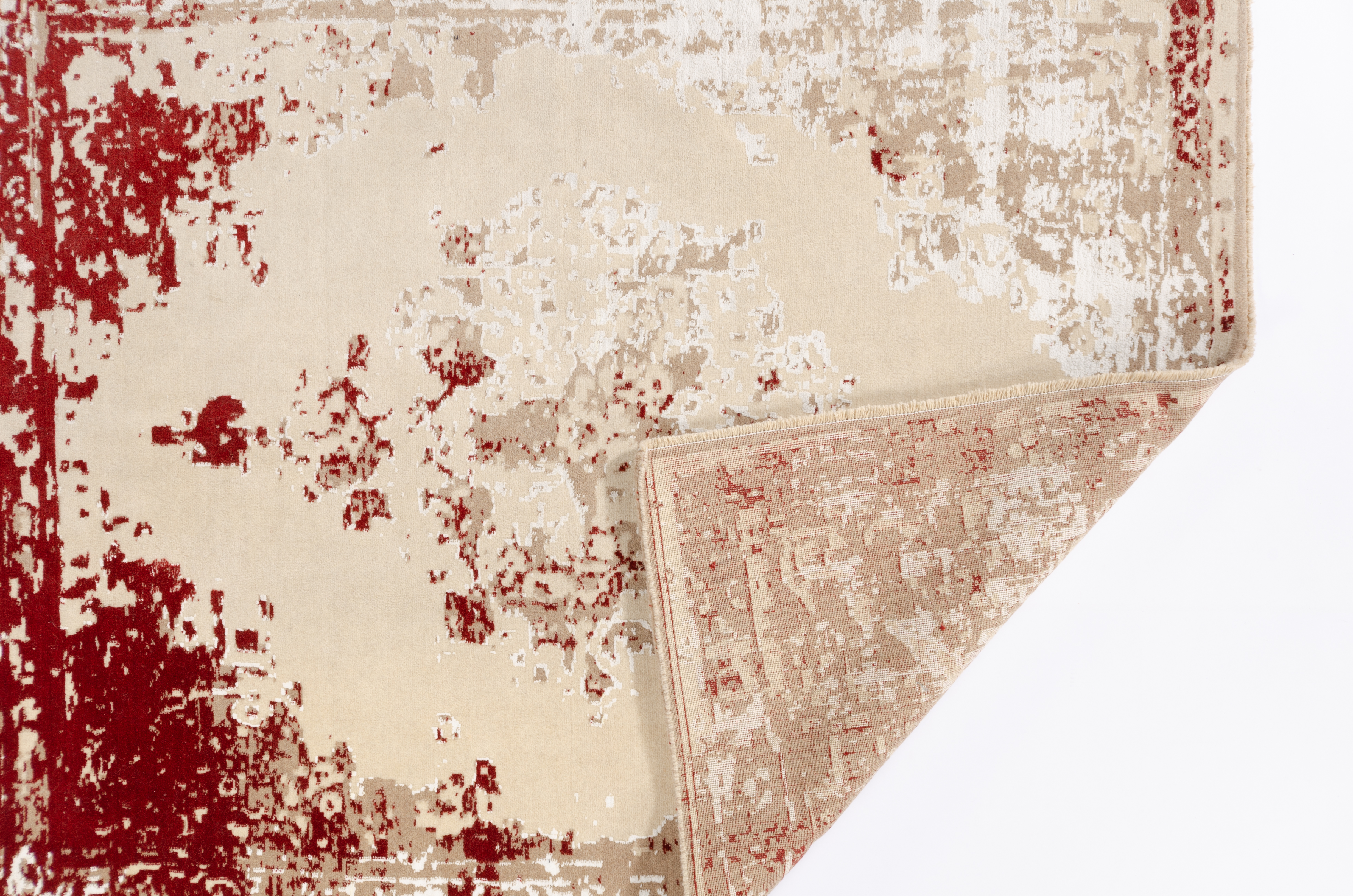 Moderner Teppich Vintage Moda Negra/ Farbe: Anthrazit / Masse (BxT) :161x200 cm