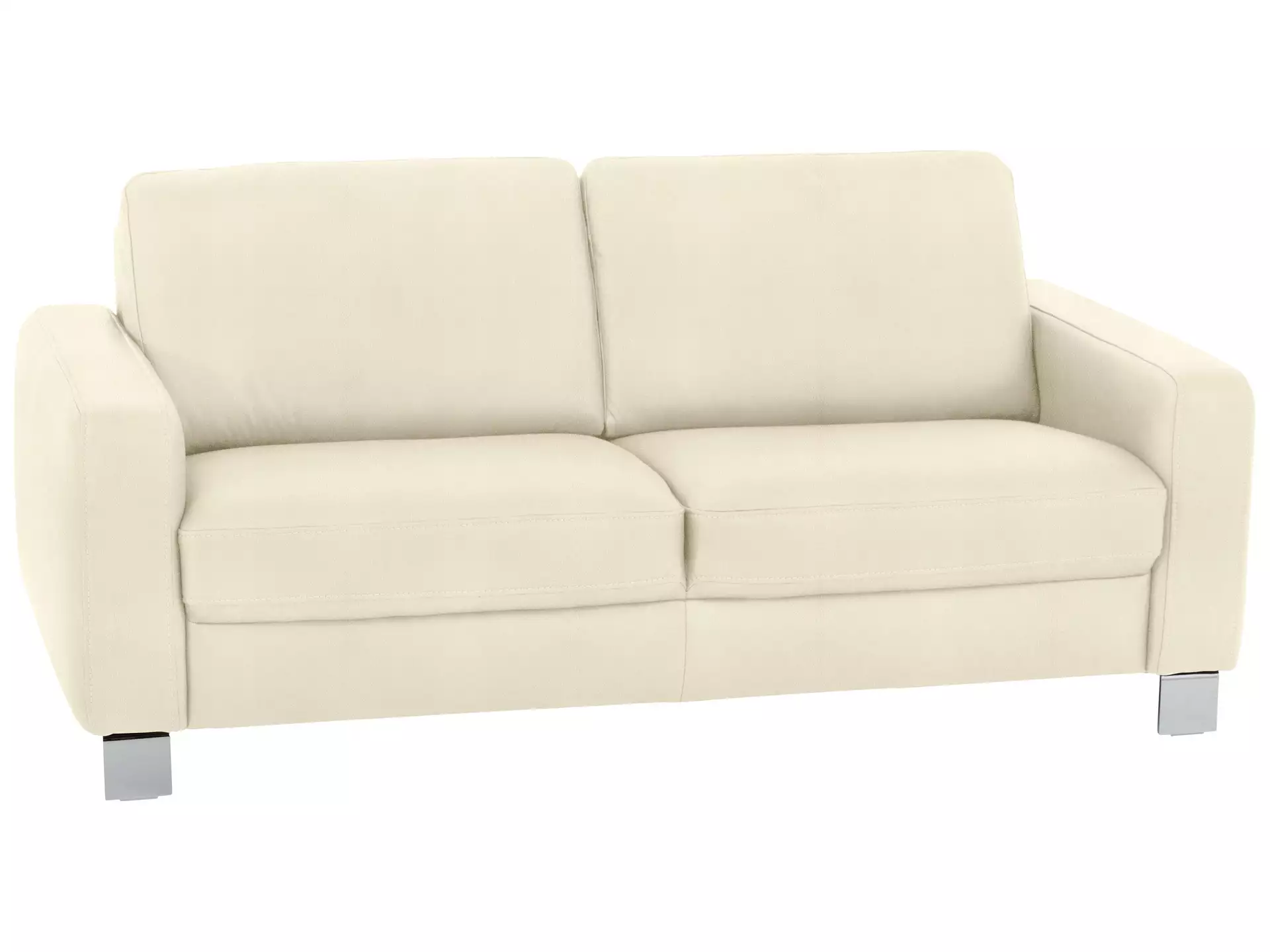 Sofa Shetland Basic B: 188 cm Polipol / Farbe: Natur / Material: Leder Basic