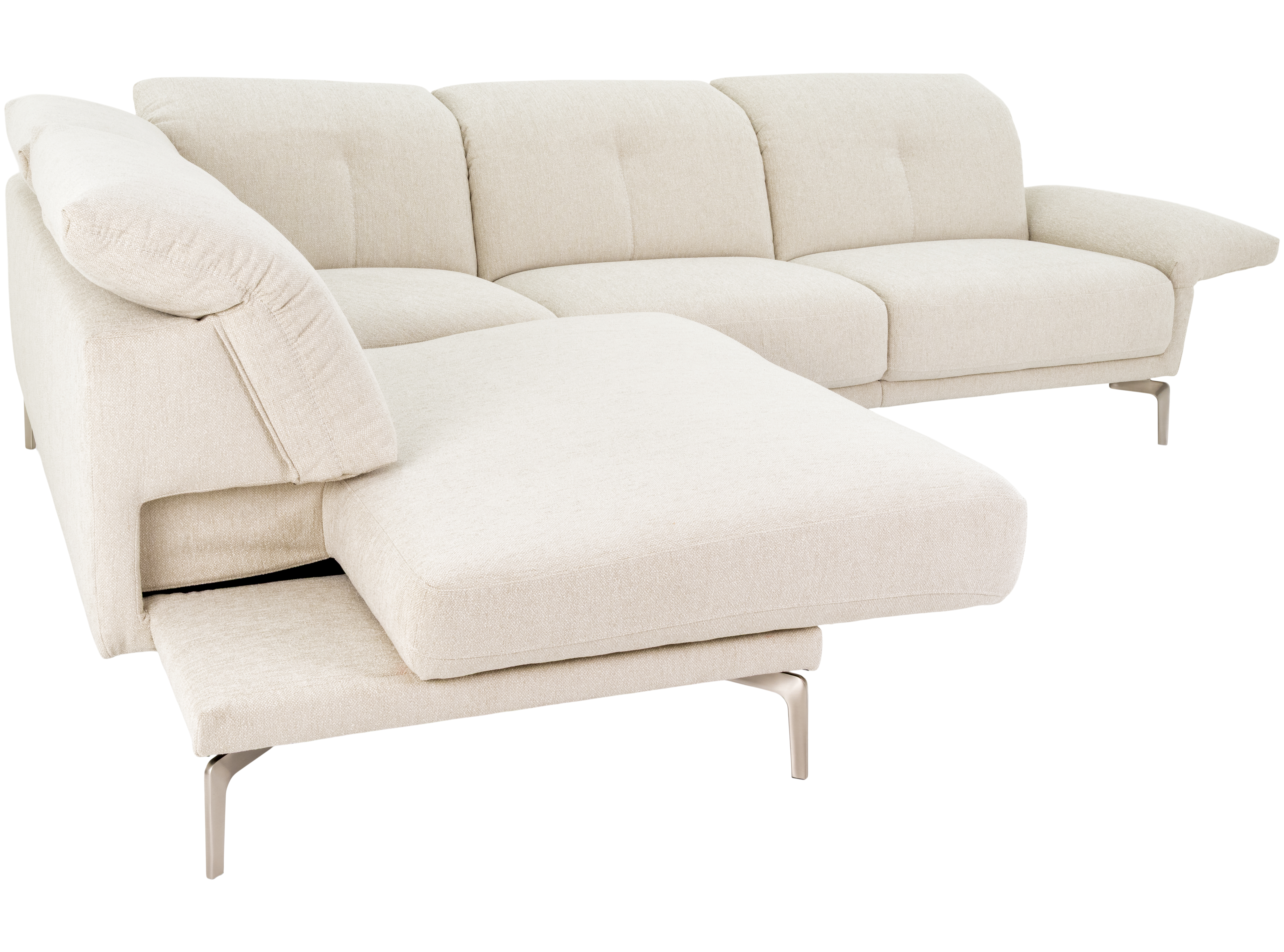 Eckpolstergruppe Brugg Rom / Farbe: Beige