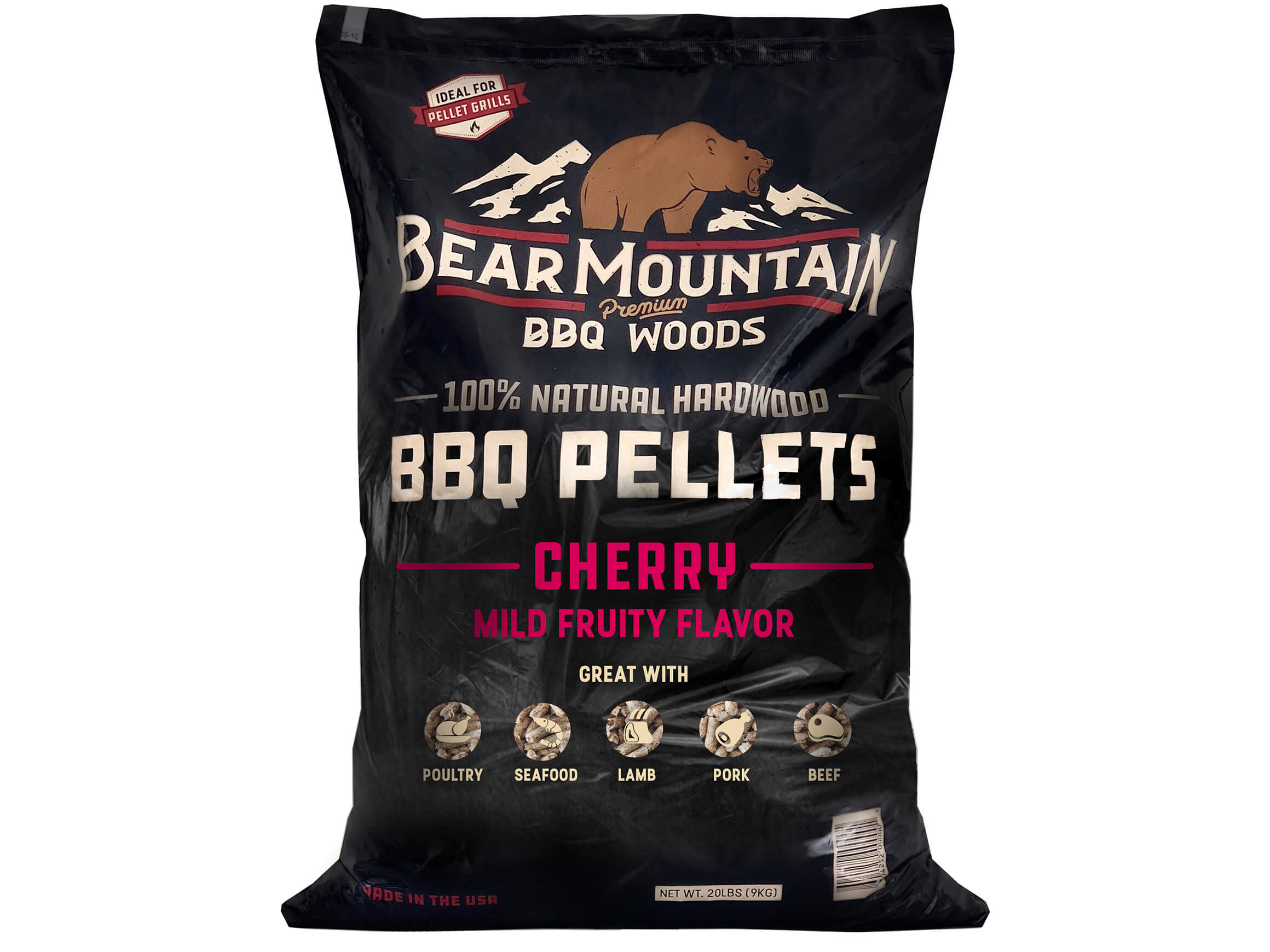 Pellets Bear Mountain cerise Blaser et Trösch