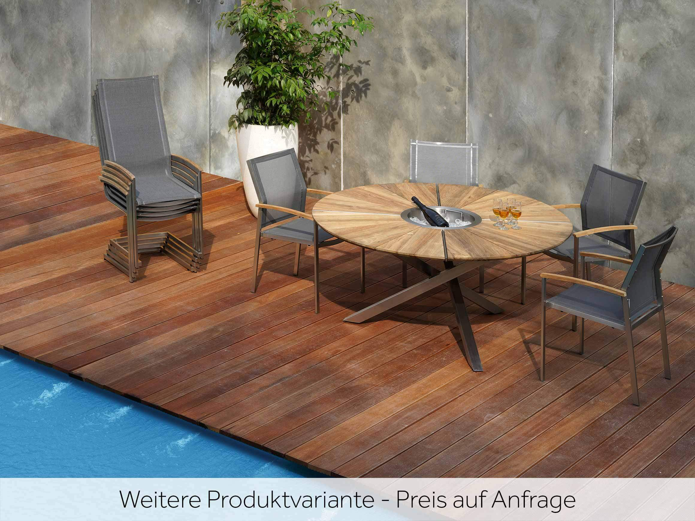 Gartentisch Oryx Edge Blaser und Trösch