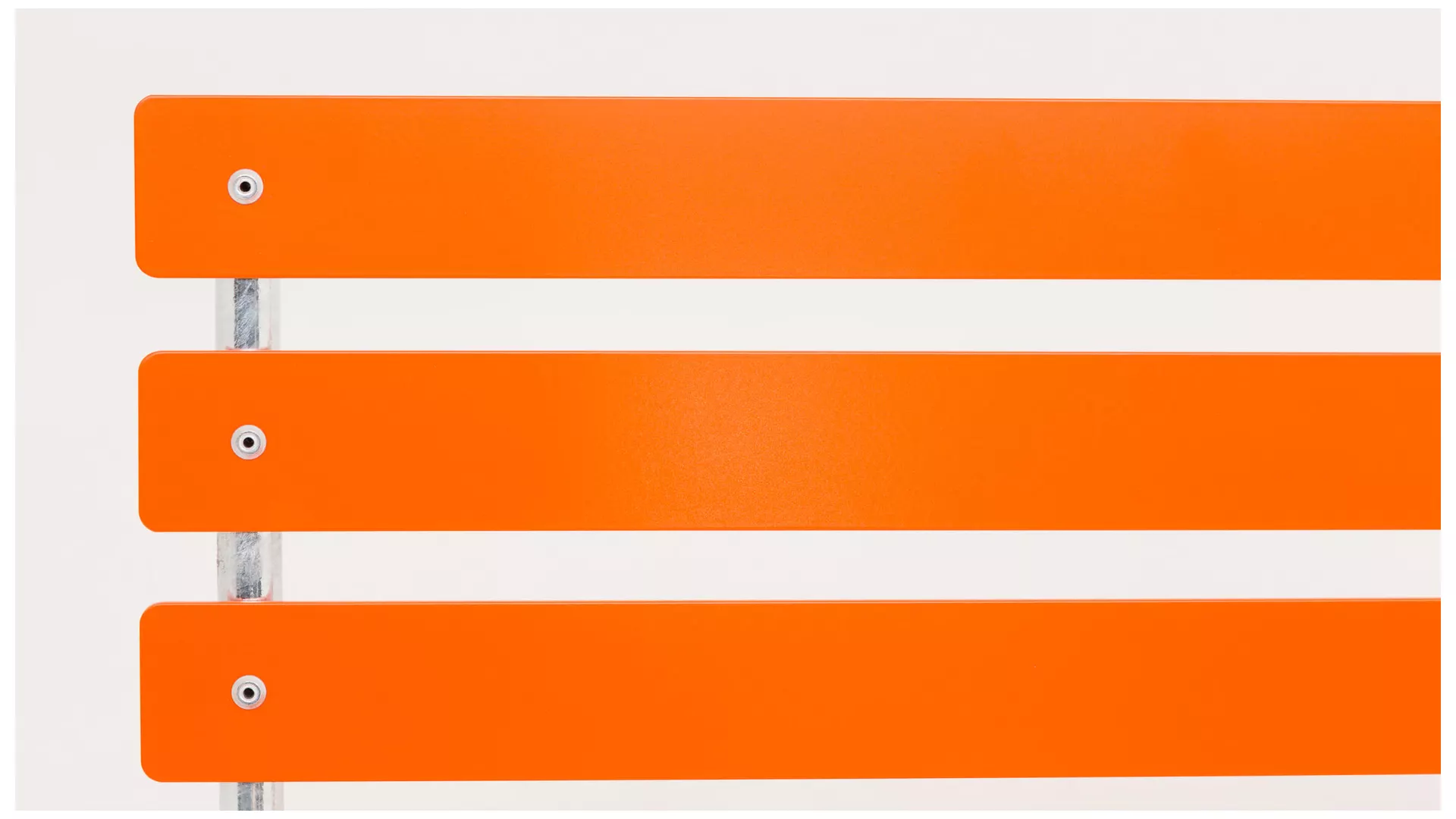 Gartenbank Ascona Schaffner / Farbe: Orange / Material: