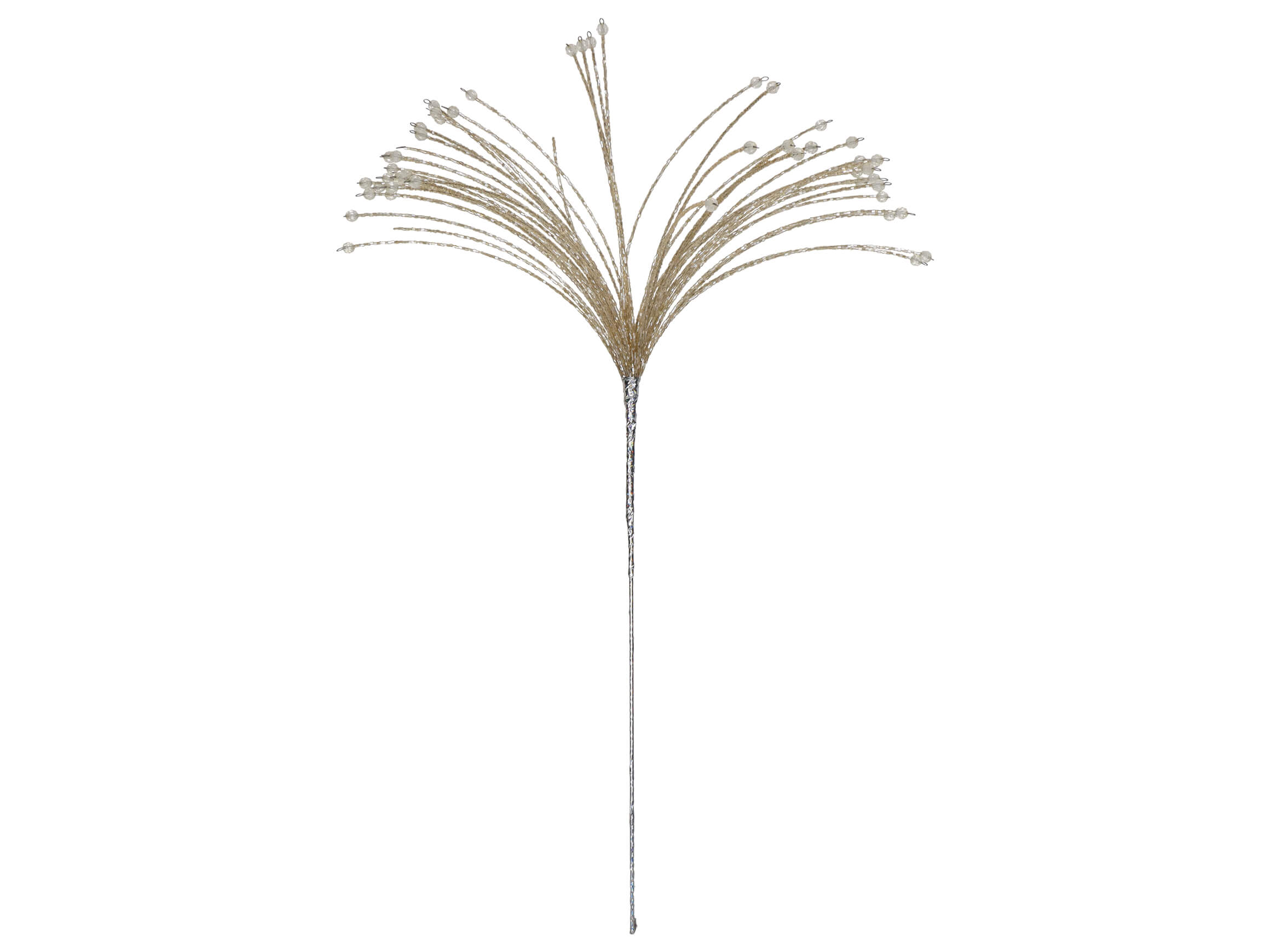 Kunstblume Perlenbüschel Champagern H: 58 cm Kersten