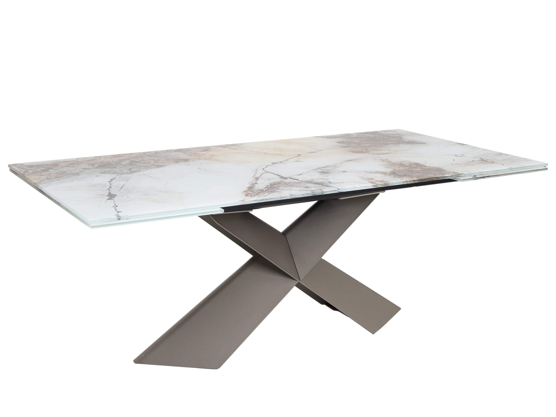 Table de salle à manger Tyoron Cotopaxi Cattelan / Couleur : Beige