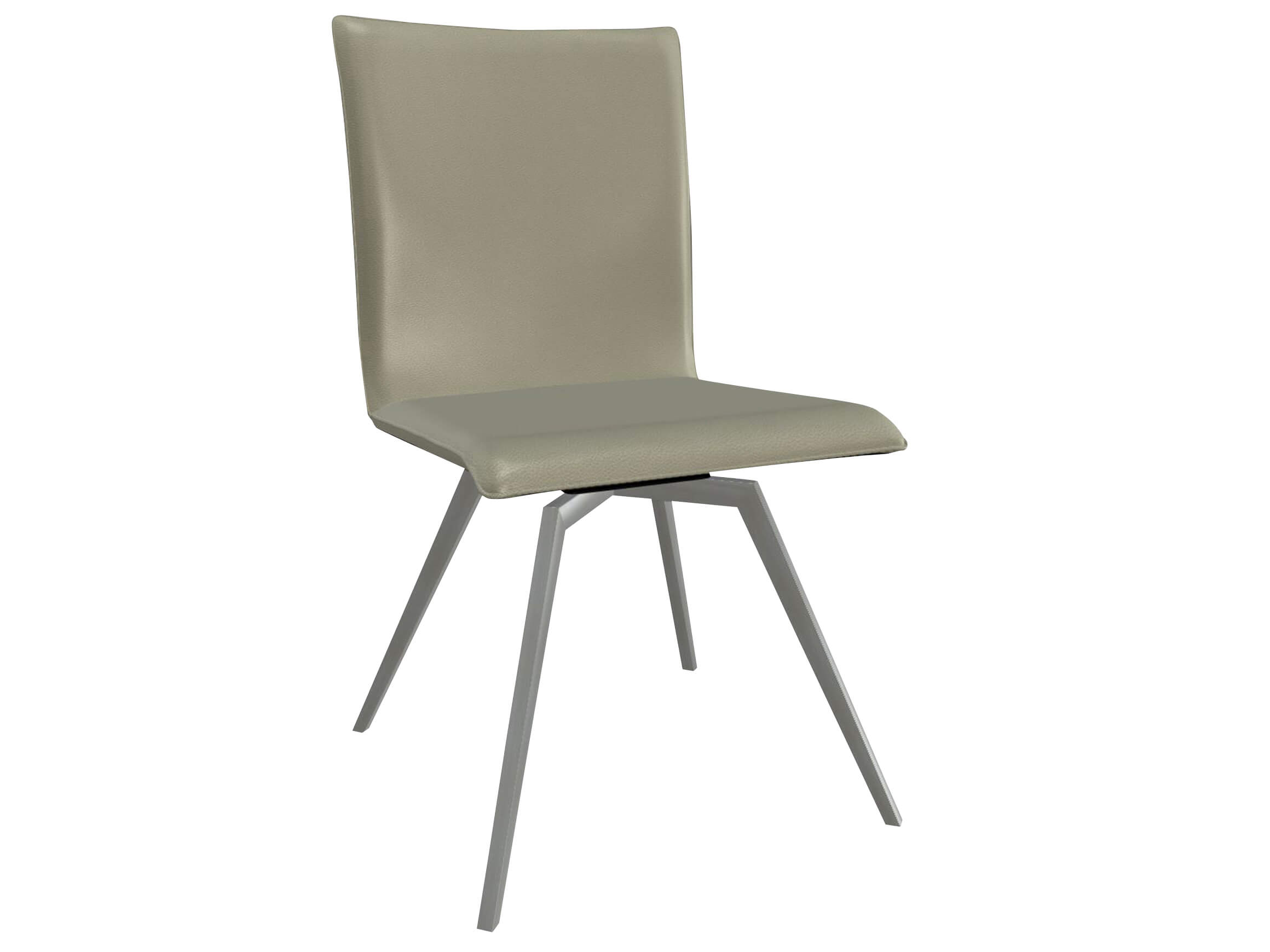 Damian swivel chair Trend chairs / Colour: Pearl / Material: Premium leather