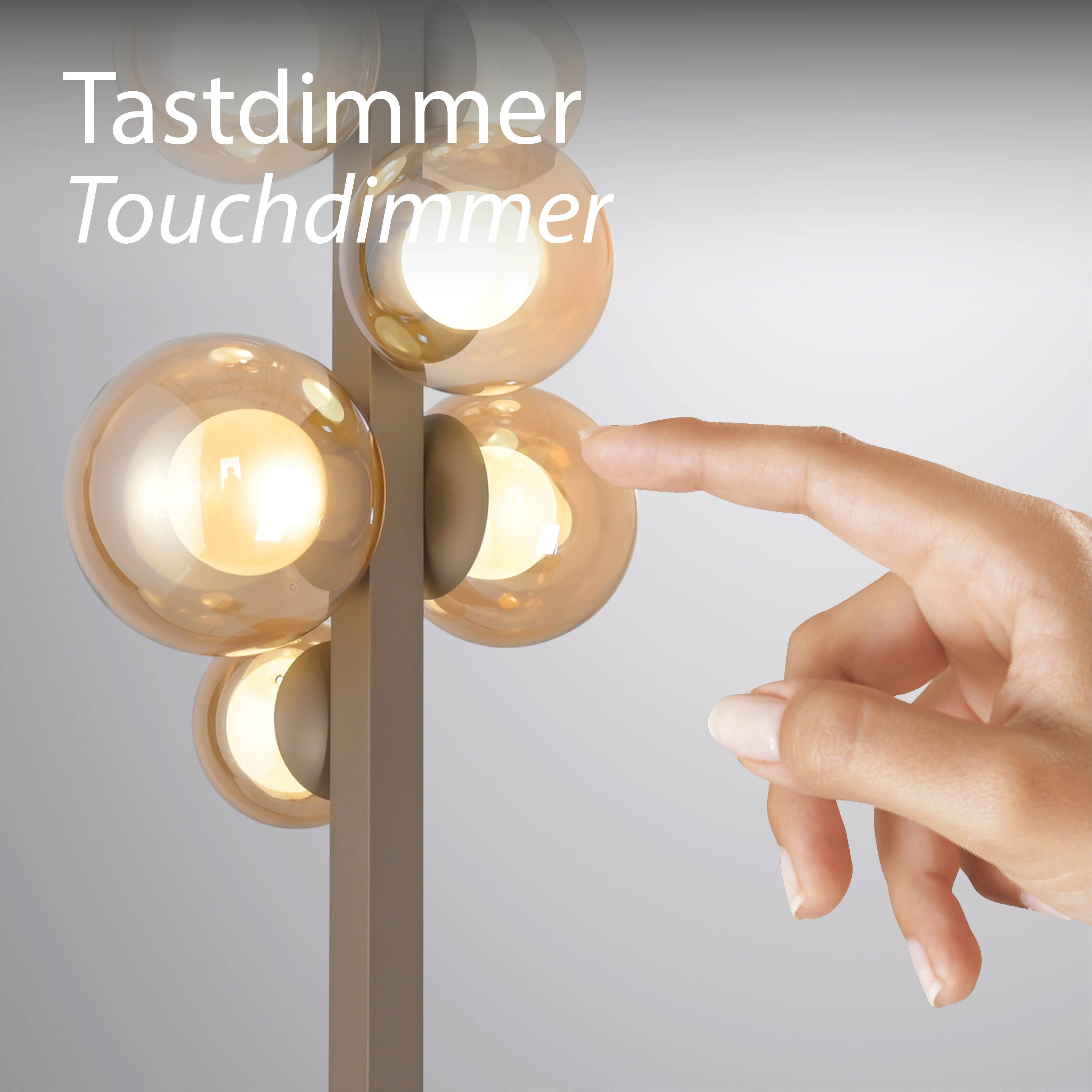 Stehlampe Amber Shine H: 160 cm Ribaglob