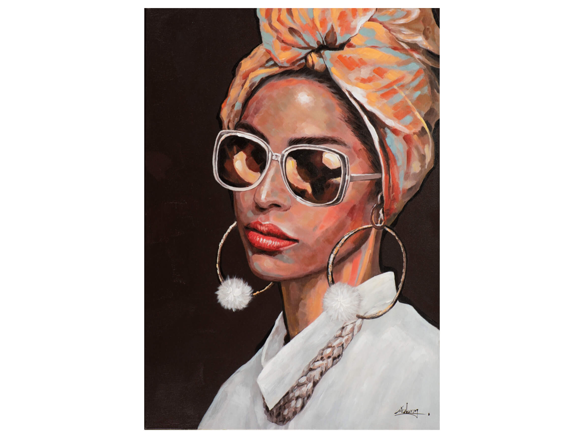 Bild Moderne Schöne image LAND / Grösse: 100 x 70 cm