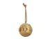 Kugel Metall Goldgrün D: 12 cm Decofinder